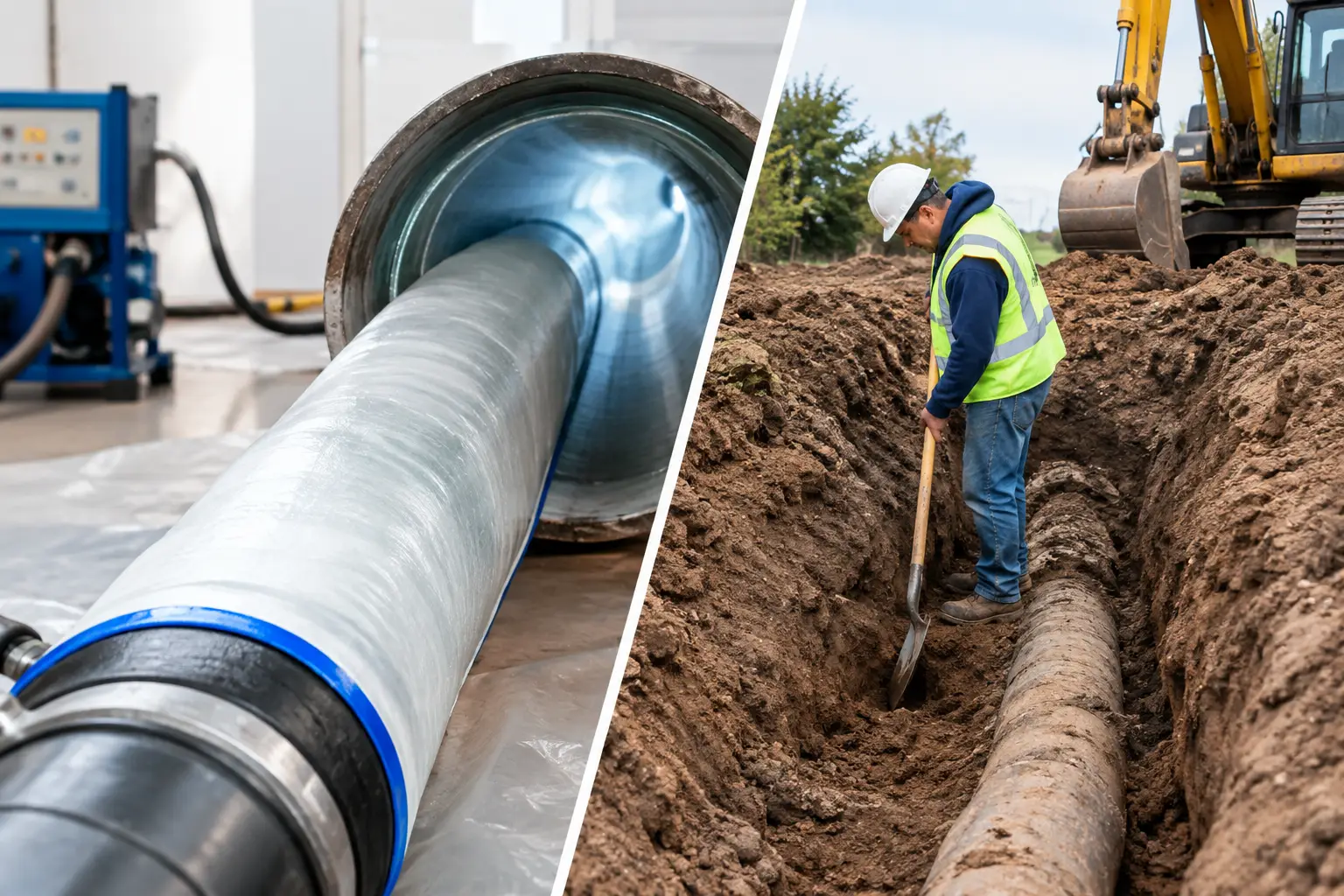 Pipe Lining Versus Digging for Sewer Repair