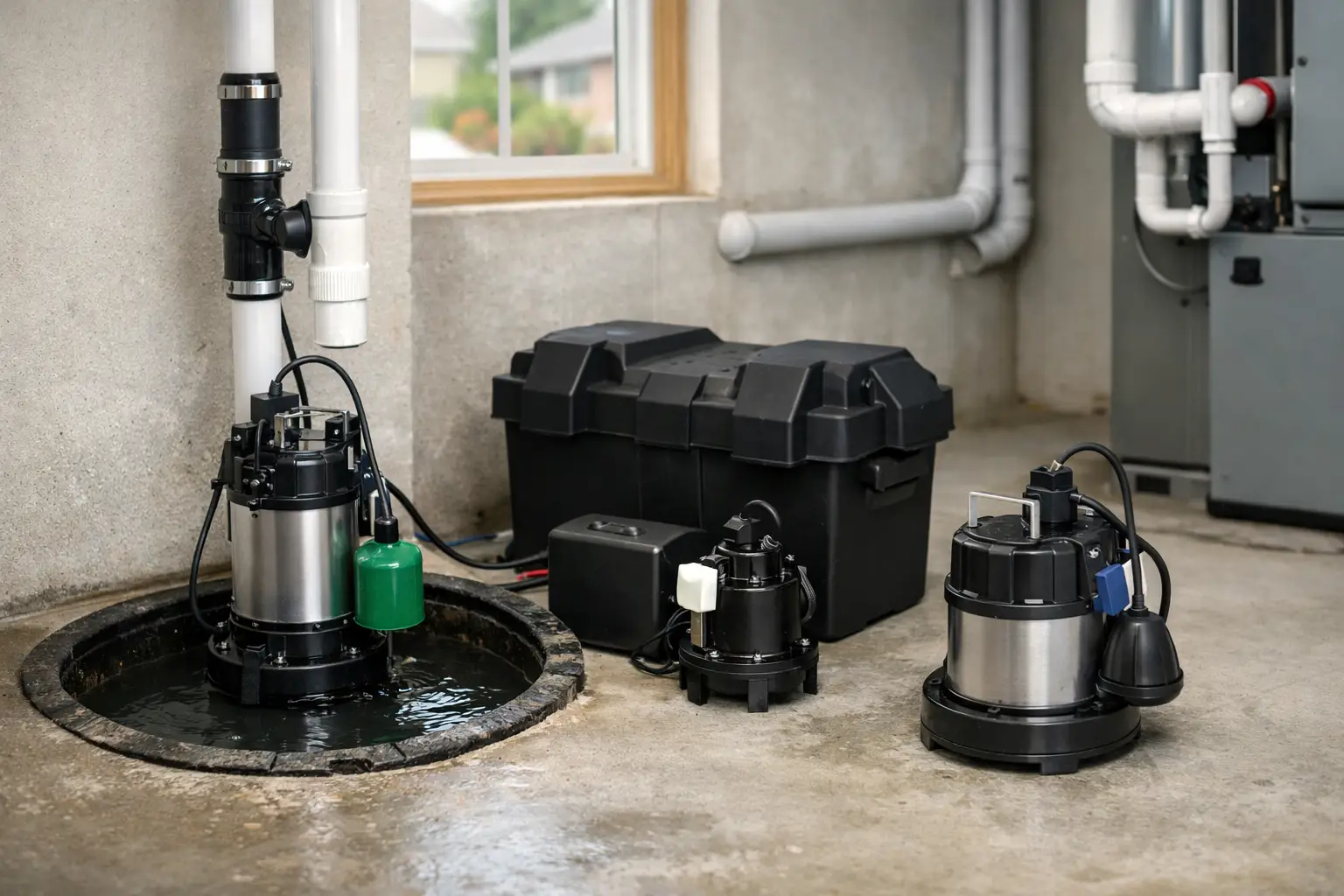 Best Sump Pump Backup Systems for Albany Homes