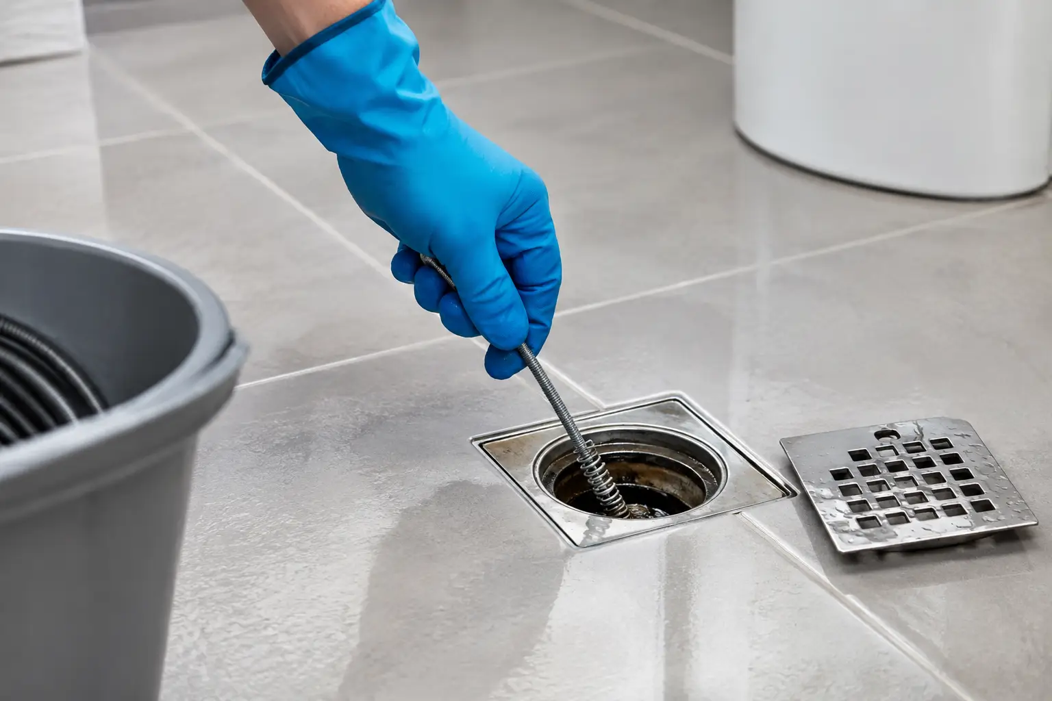 How to Clear a Floor Drain Without Making It Worse