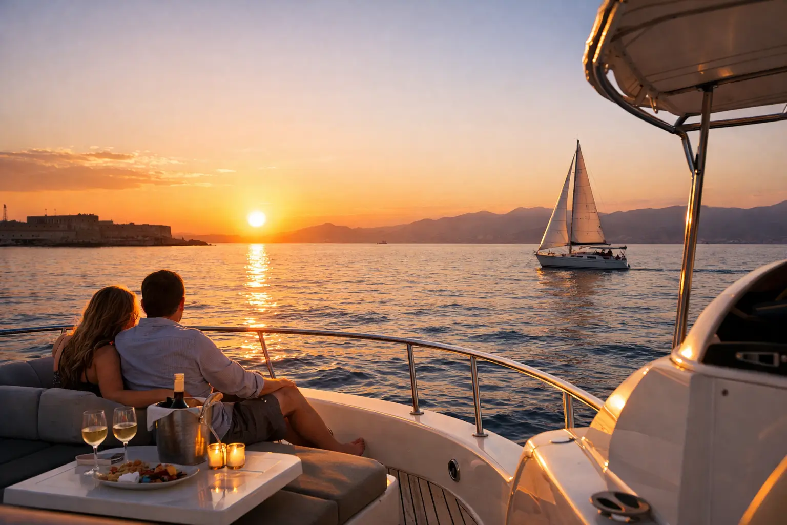 Heraklion Sunset Cruise for an Evening at Sea