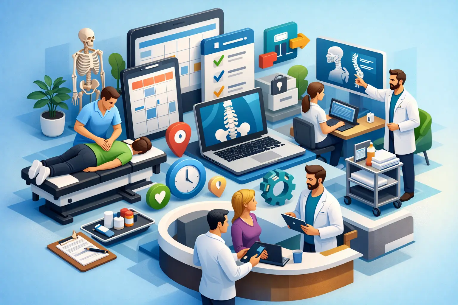 8 Chiropractic Clinic Workflow Improvement Examples
