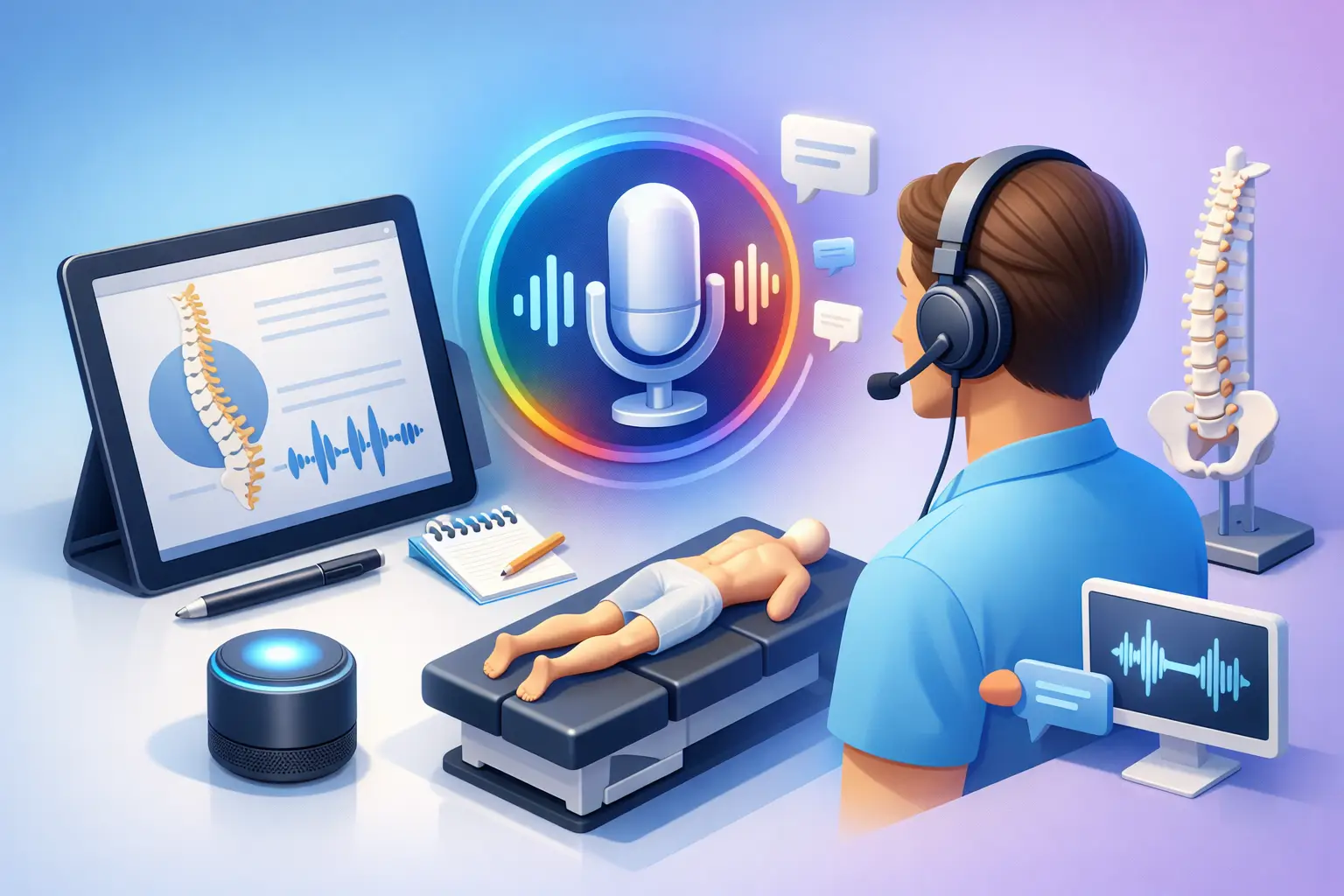 Voice Recognition for Chiropractic Notes