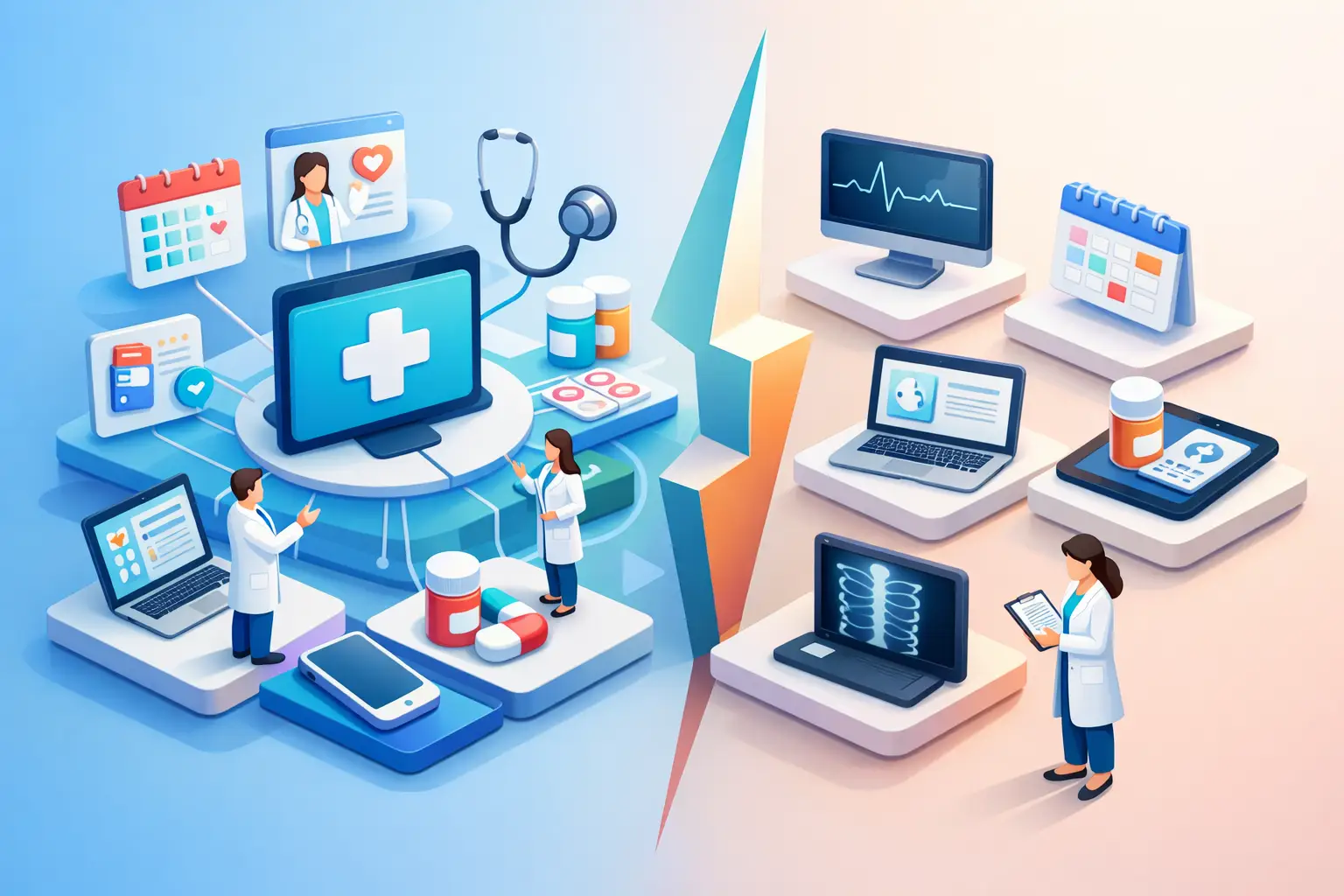 Integrated Platform vs Standalone Tools for Clinics