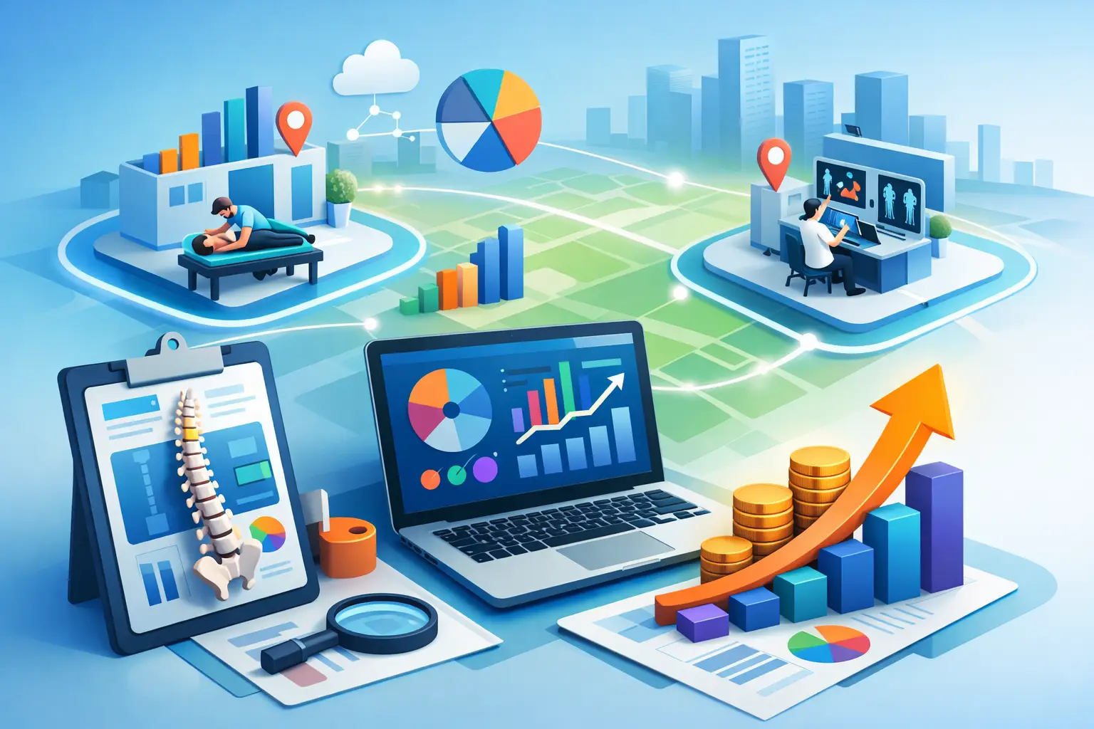Multi Site Chiropractic Reporting for Growth