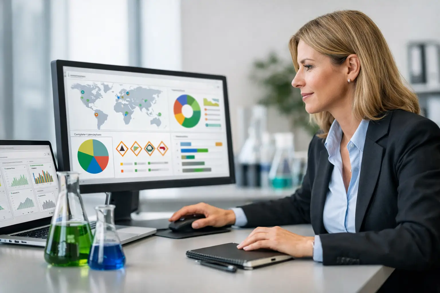 What a Compliance Dashboard for Chemicals Does