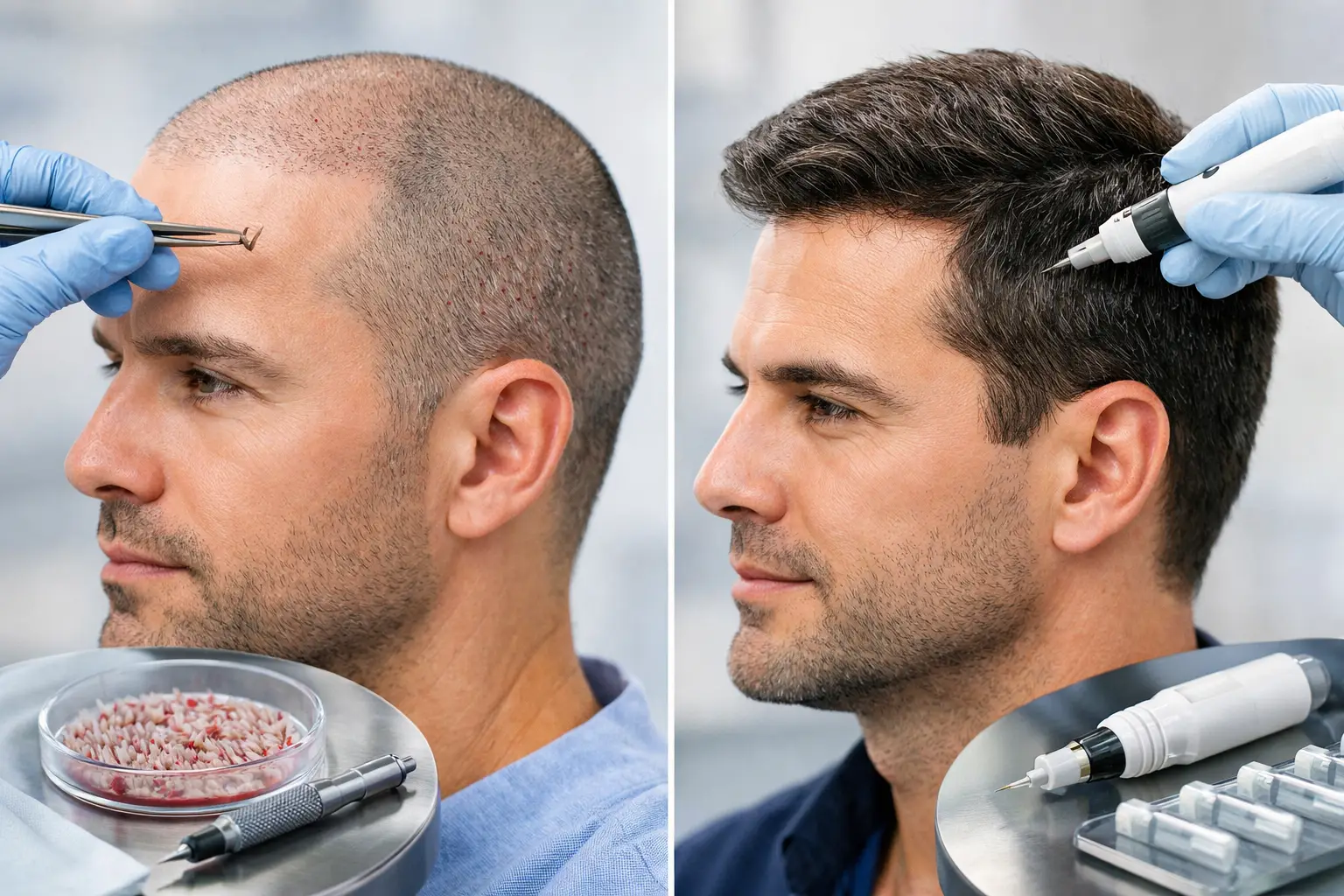 FUE vs DHI Transplant: Which Fits You?
