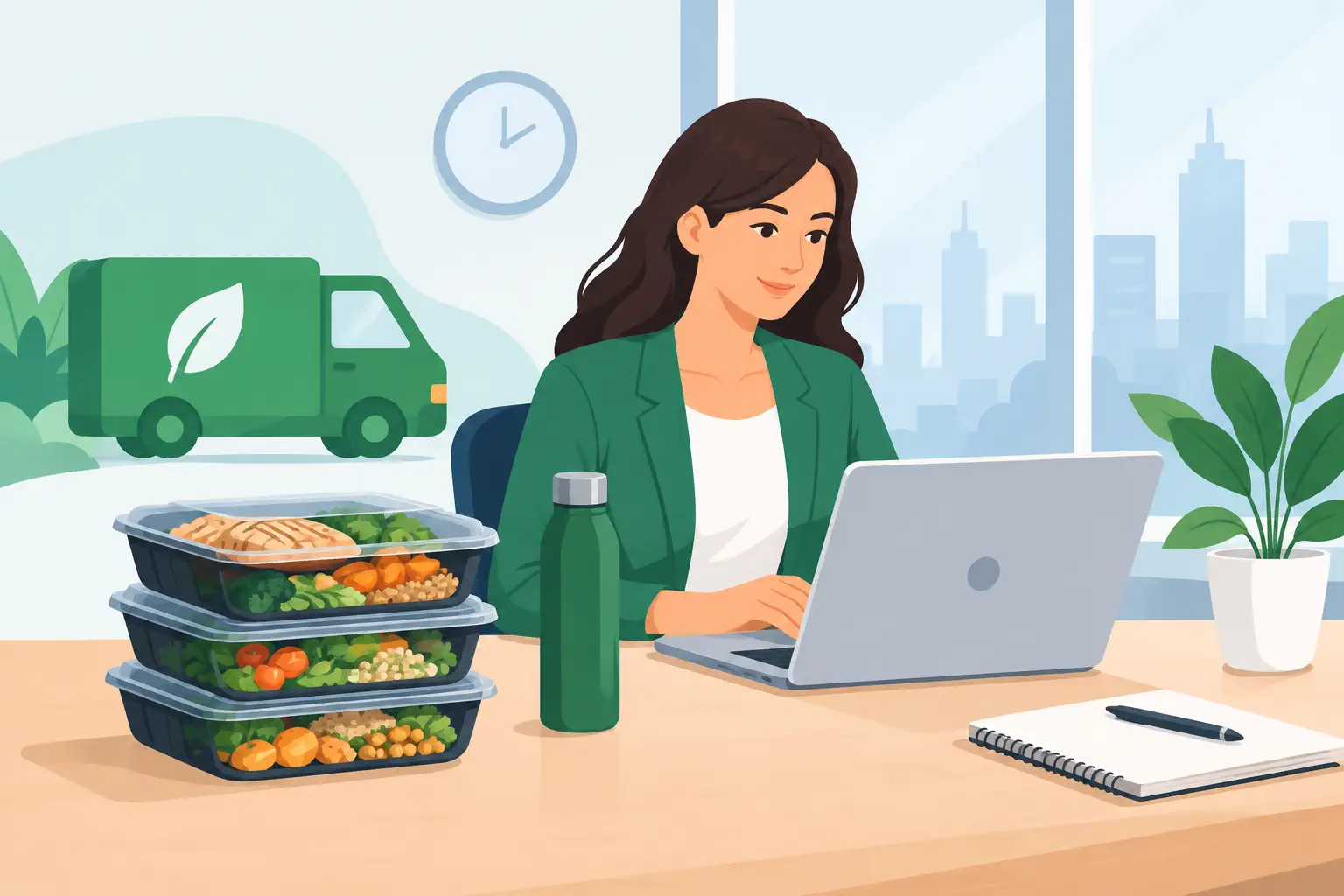 Meal Prep Delivery Service for Better Workdays