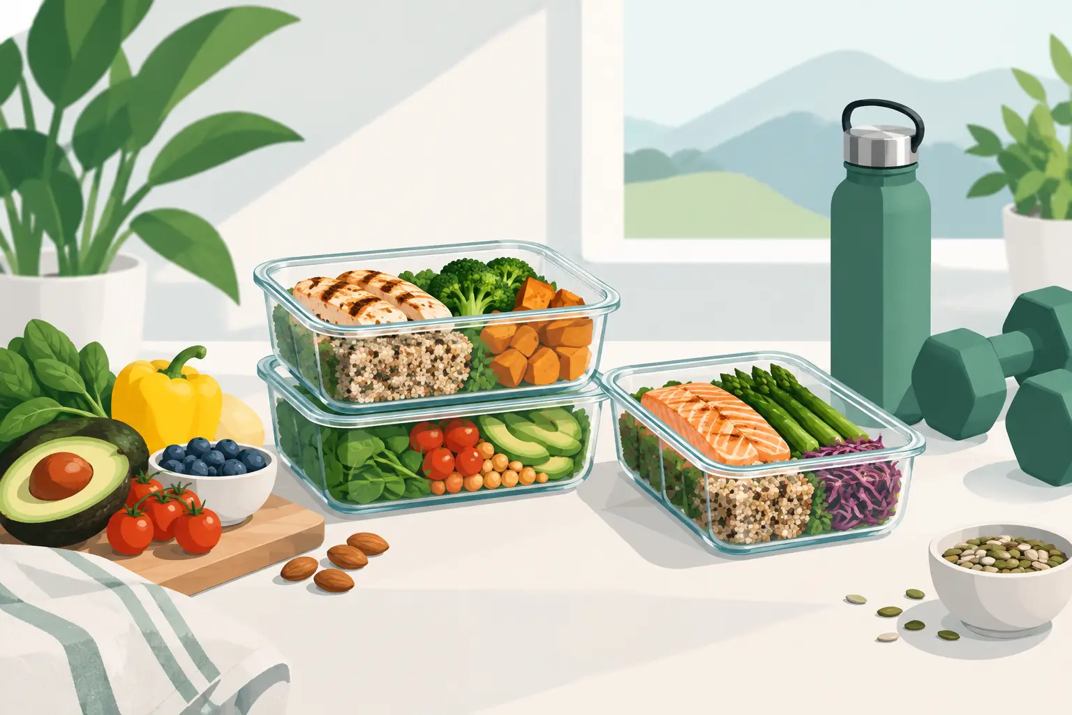 Clean Ingredient Meal Prep for Peak Performance