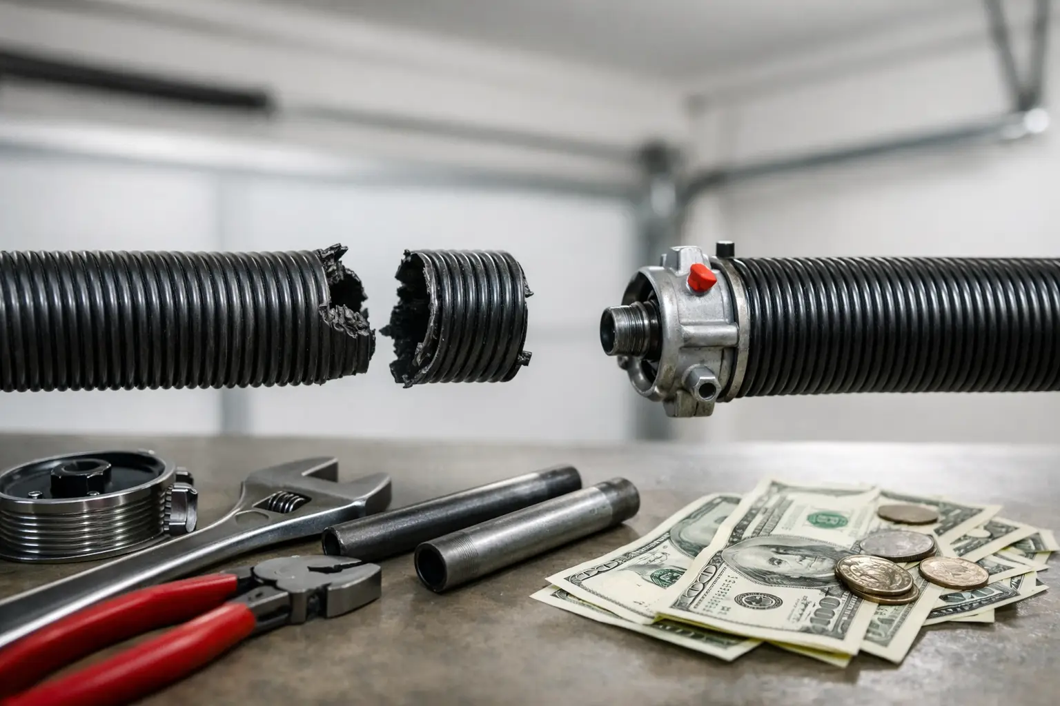 Broken Spring Replacement Cost Explained