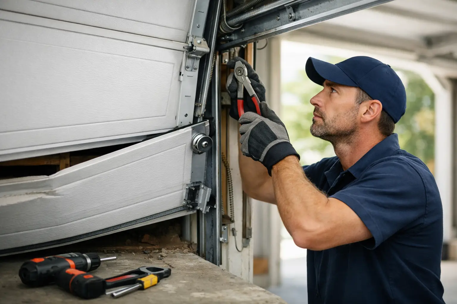 Off Track Garage Door Repair Basics