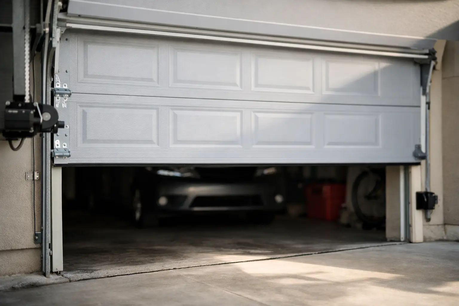 Why Garage Door Opens Halfway: Common Causes