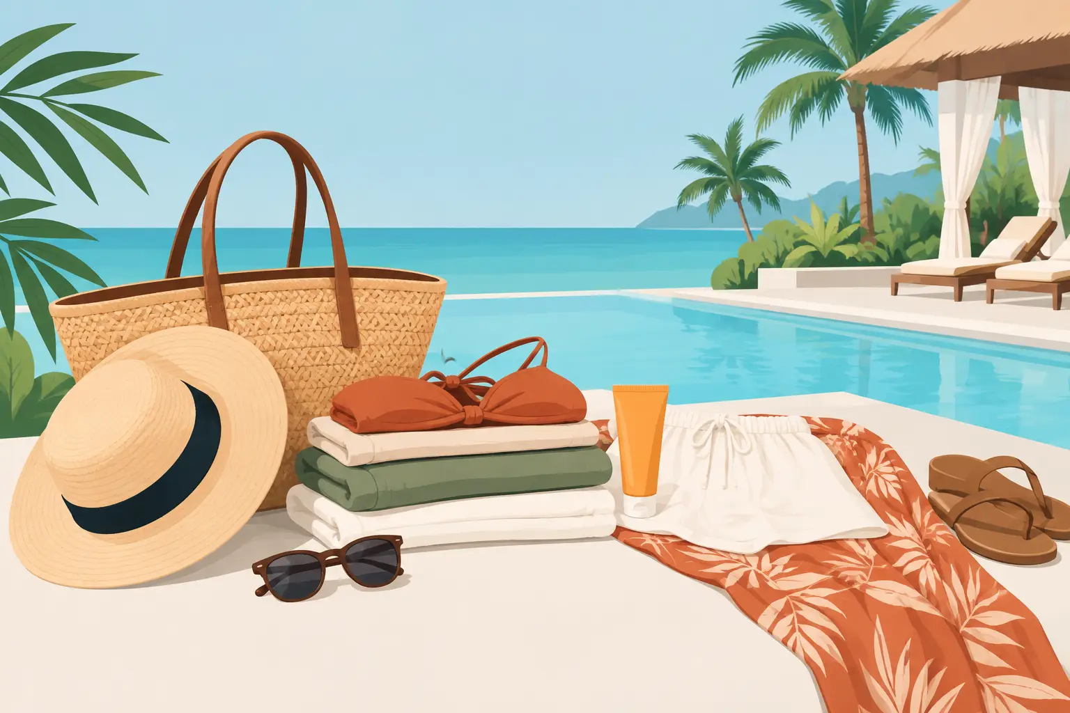 Melhores peças para resort: o que levar