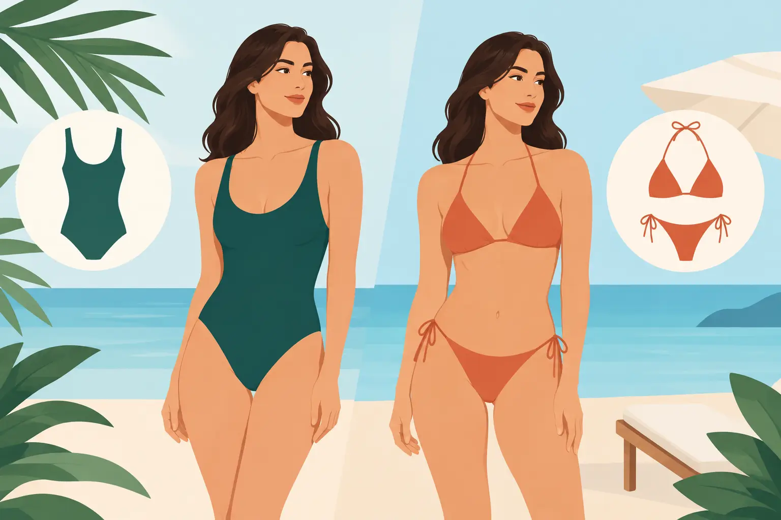 Maiô ou biquíni: qual combina com você?