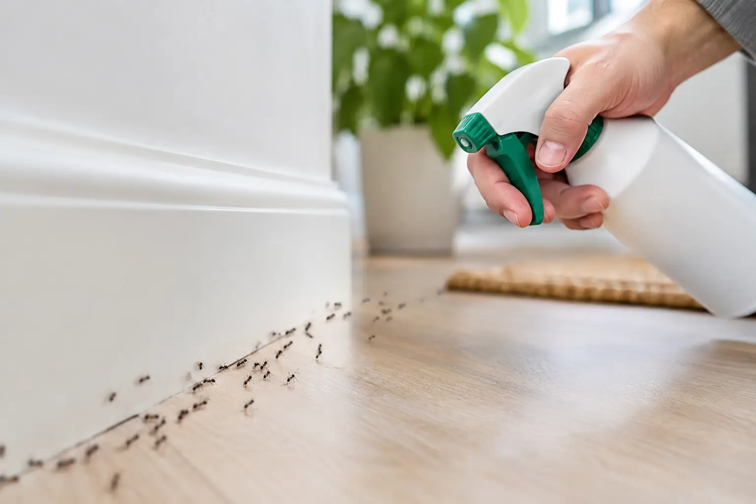 How to Get Rid of Ants Indoors for Good