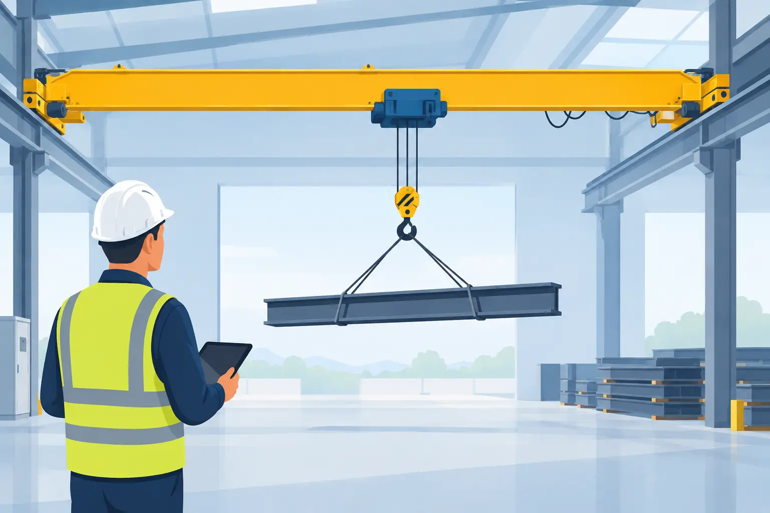 Single Girder Crane Selection for Safer Lifting
