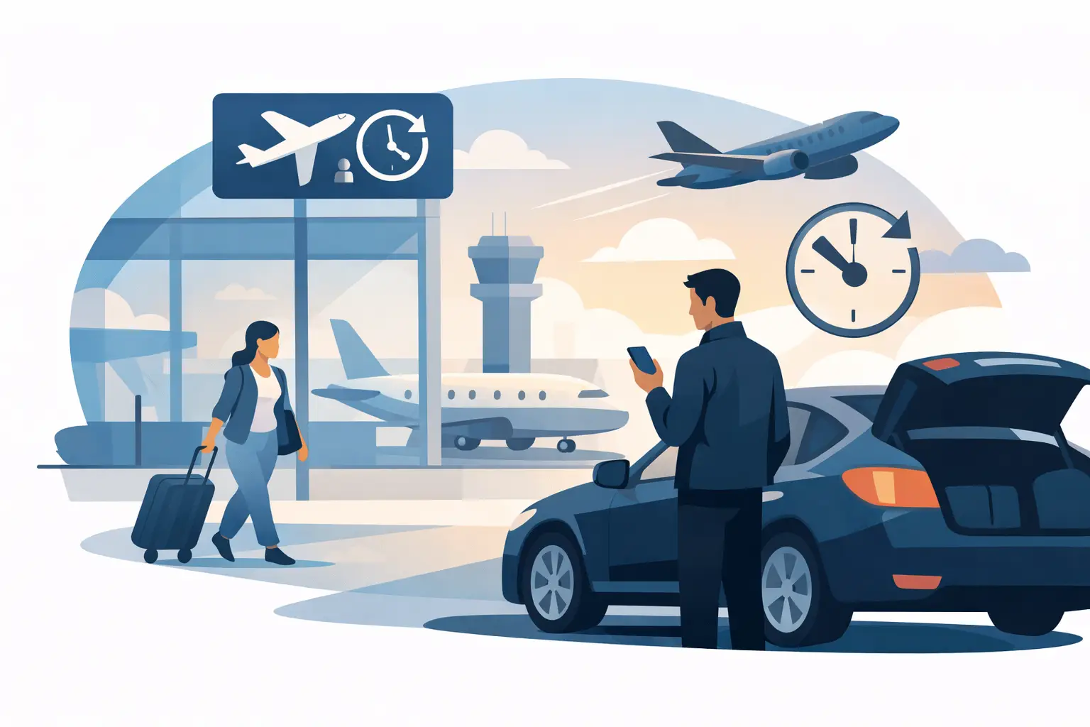 Airport Pickup for Delayed Flights Explained