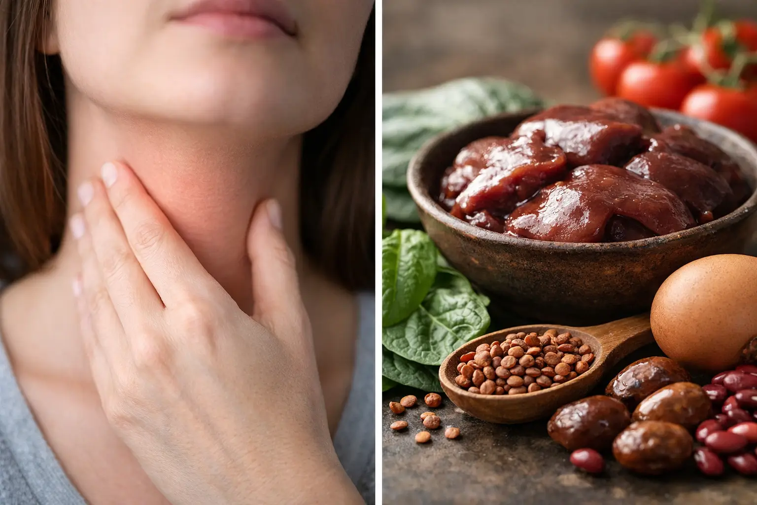 Thyroid Symptoms Versus Iron Deficiency