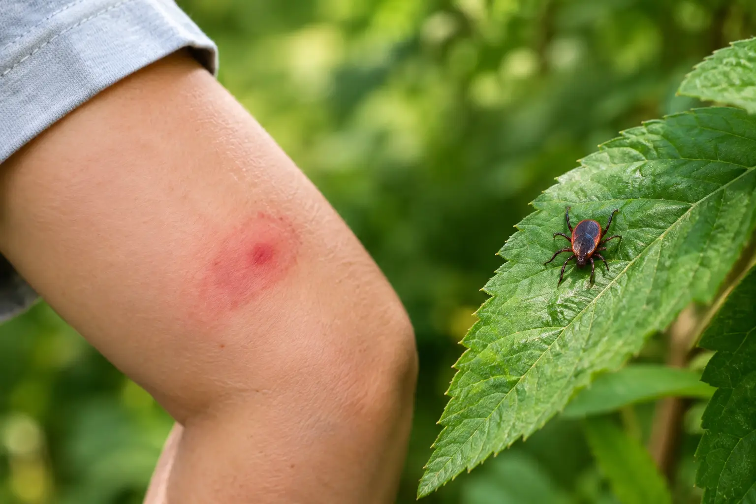 Tick Bite Symptoms Example: What Can Appear?