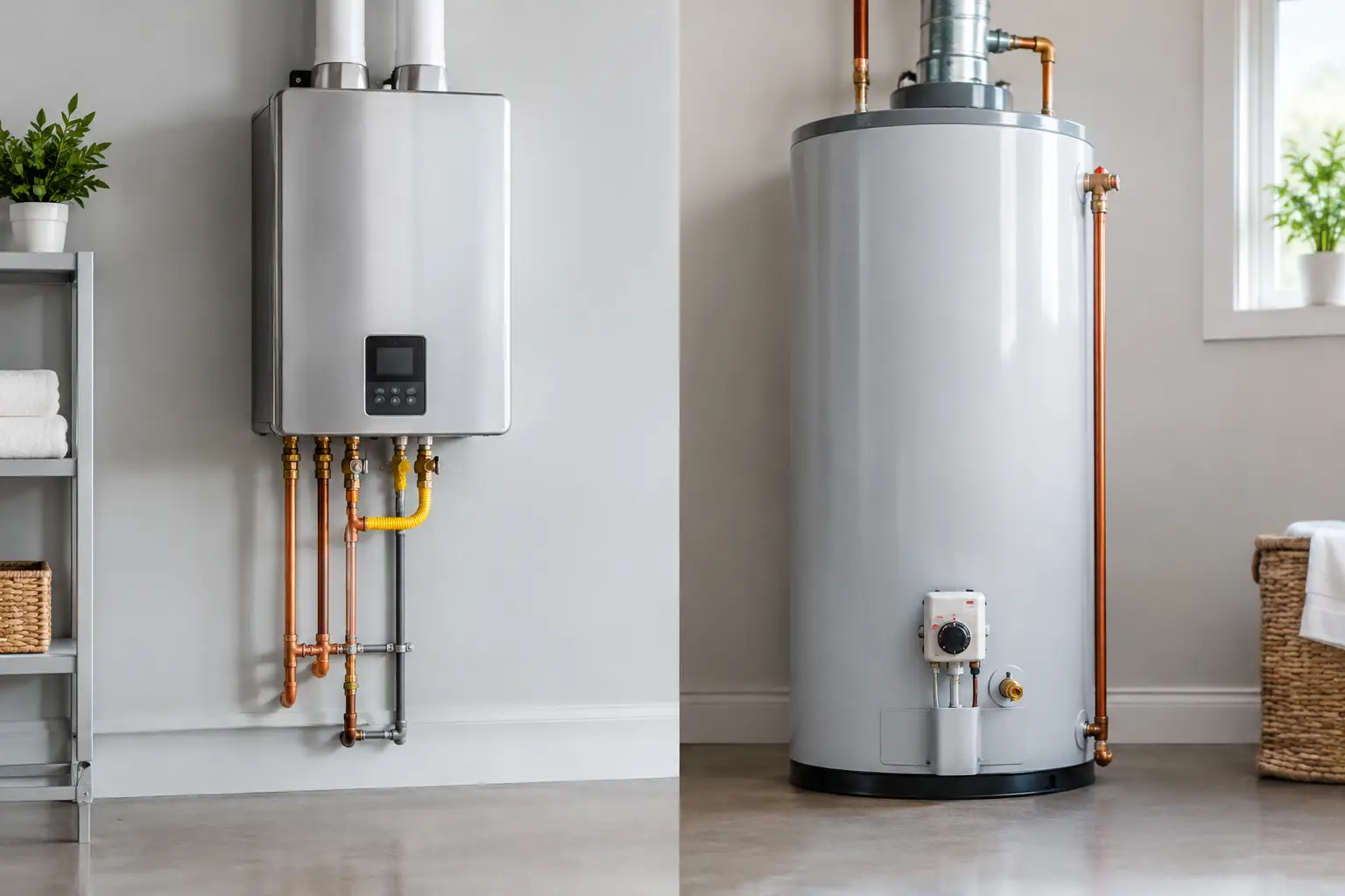 Tankless Versus Storage Hot Water: Which Fits?