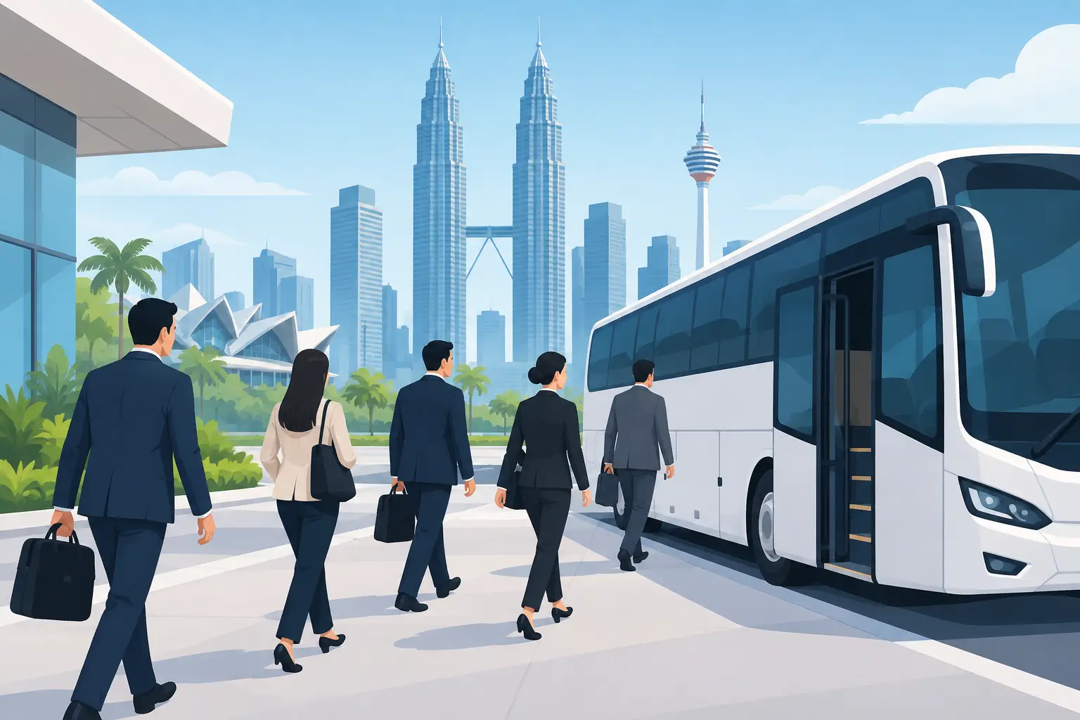 Corporate Roadshow Transport Example in Malaysia