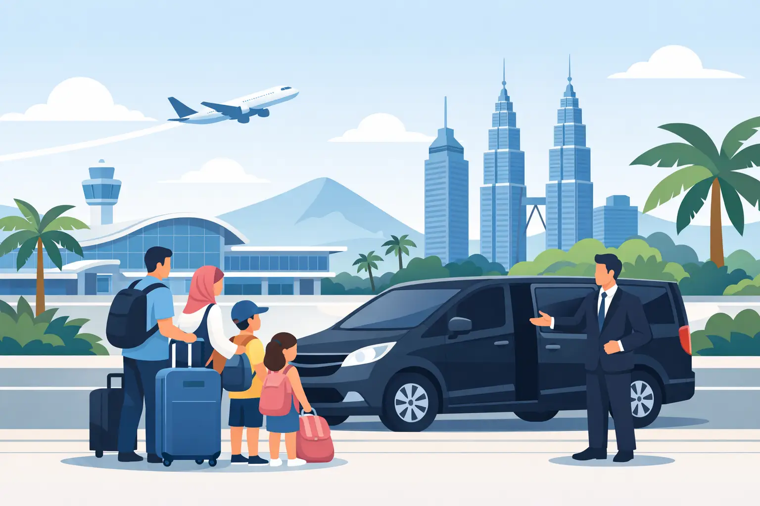 Family Airport Transfer Malaysia for Easier Arrivals