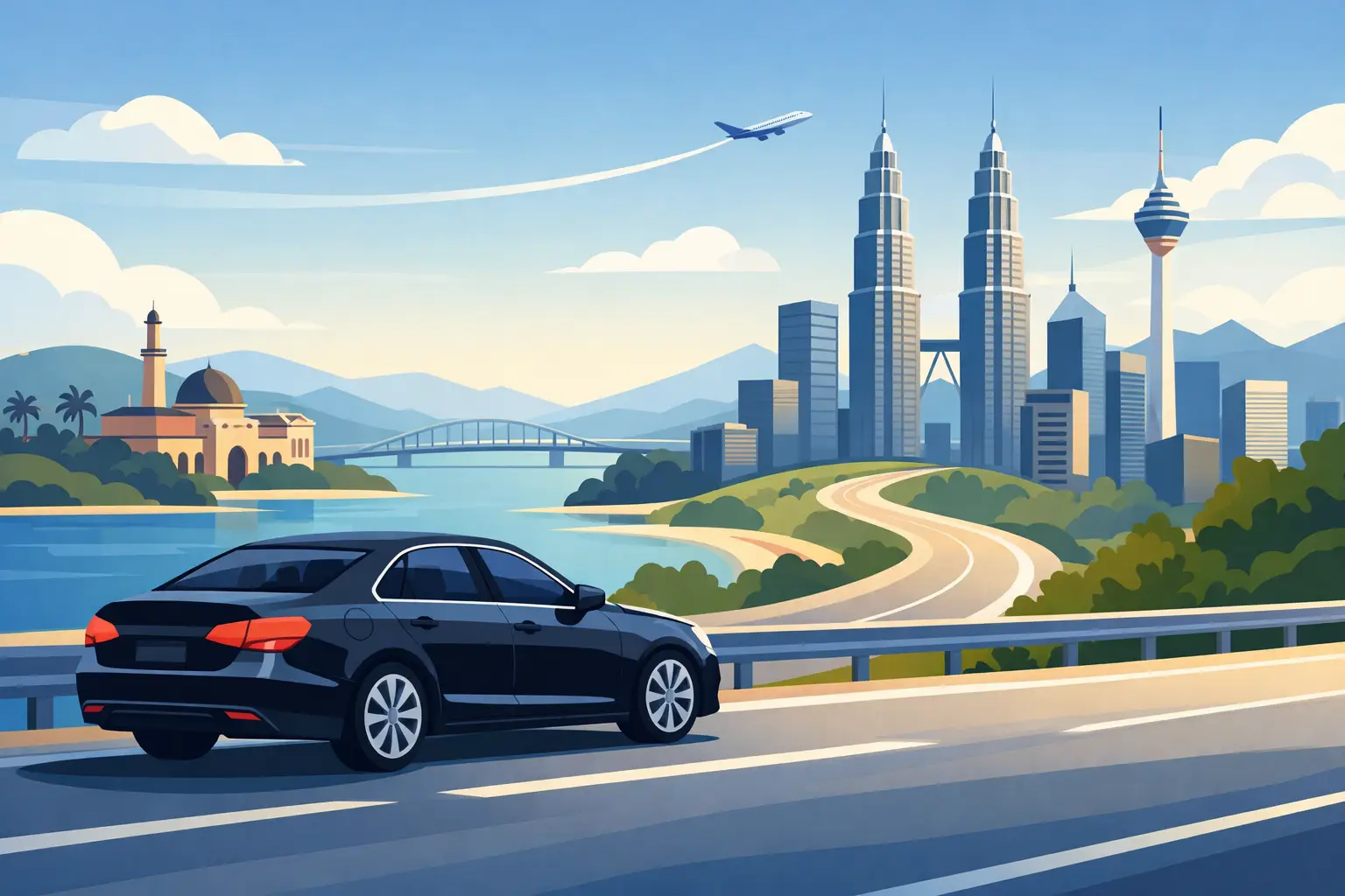 Johor Bahru to Kuala Lumpur by Private Car