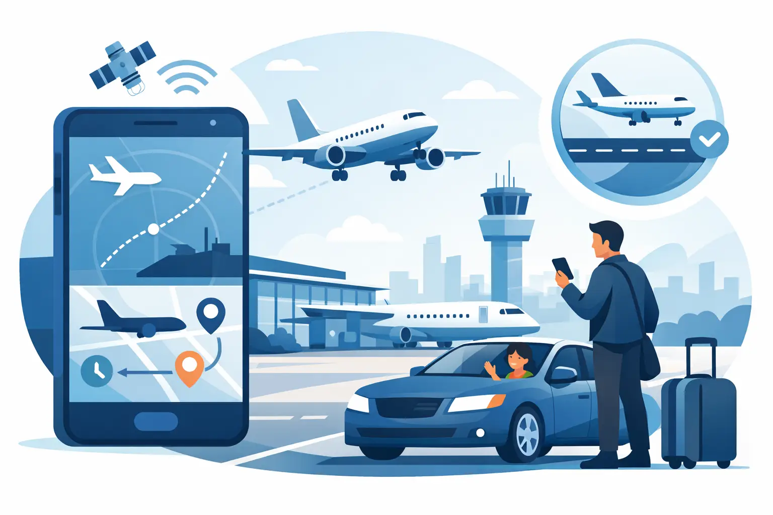 How Flight Monitoring Helps Airport Pickups