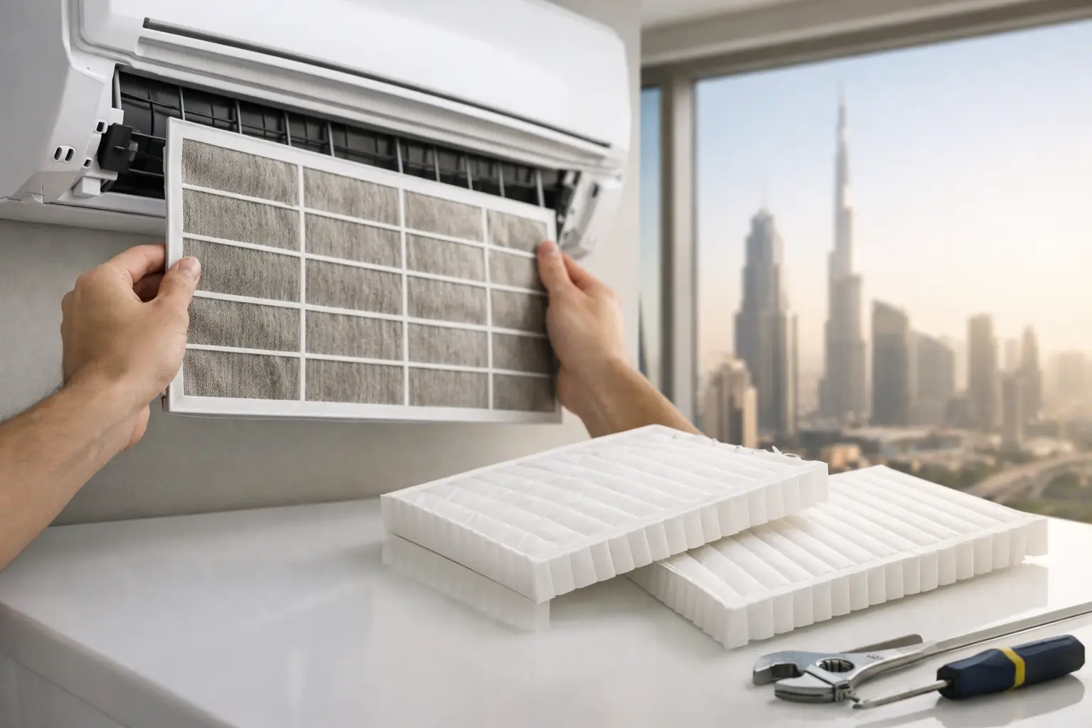 AC Filter Replacement Guide for Dubai Homes