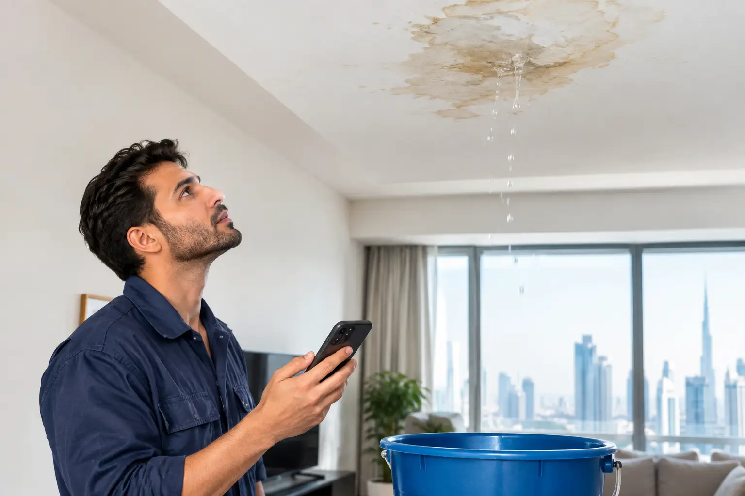 Ceiling Leak Repair in Dubai: What to Do First