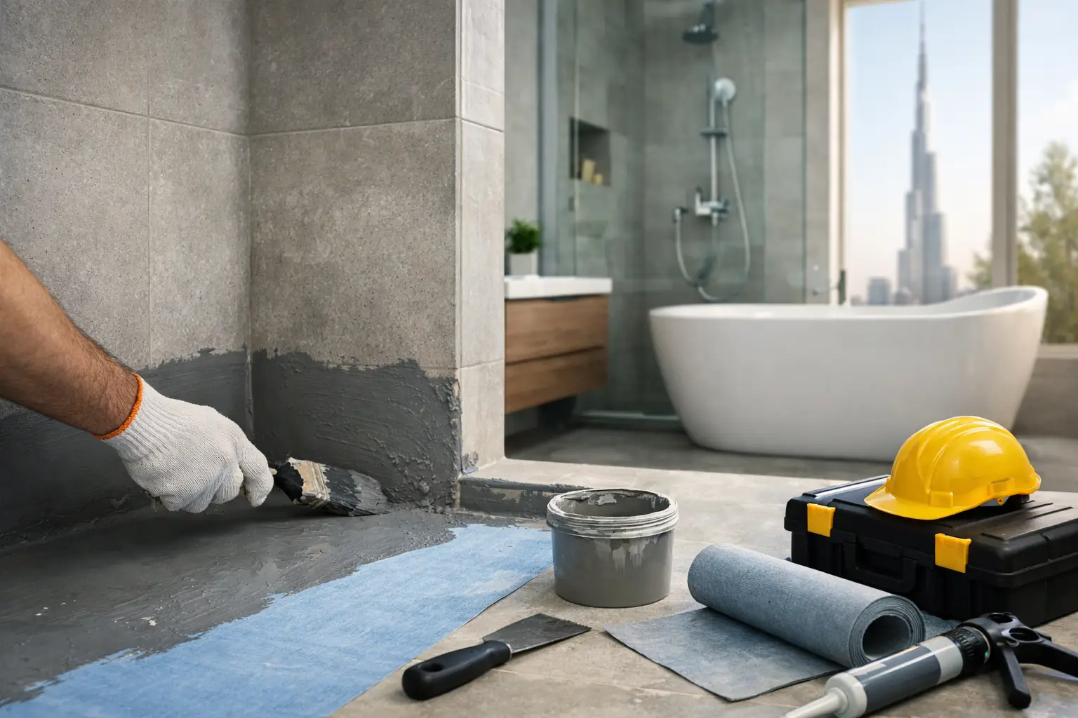 Bathroom Waterproofing Repair for Dubai Homes
