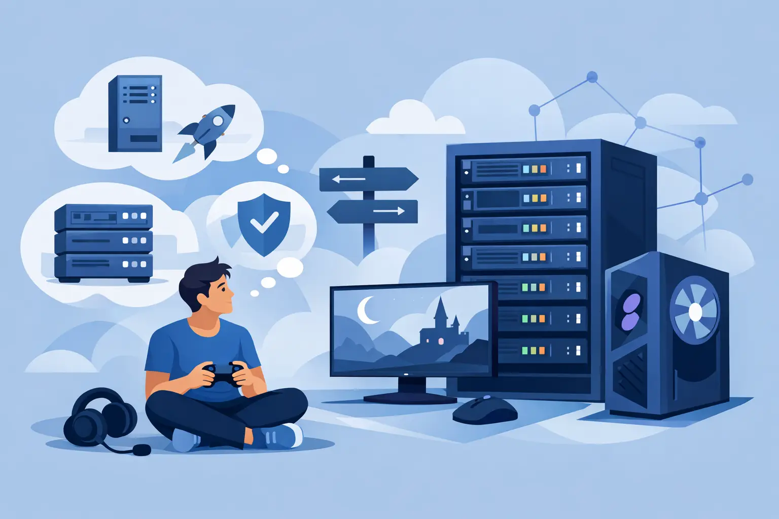صورة مميزة لكيفية اختيار VPS للألعاب الذي يناسبك