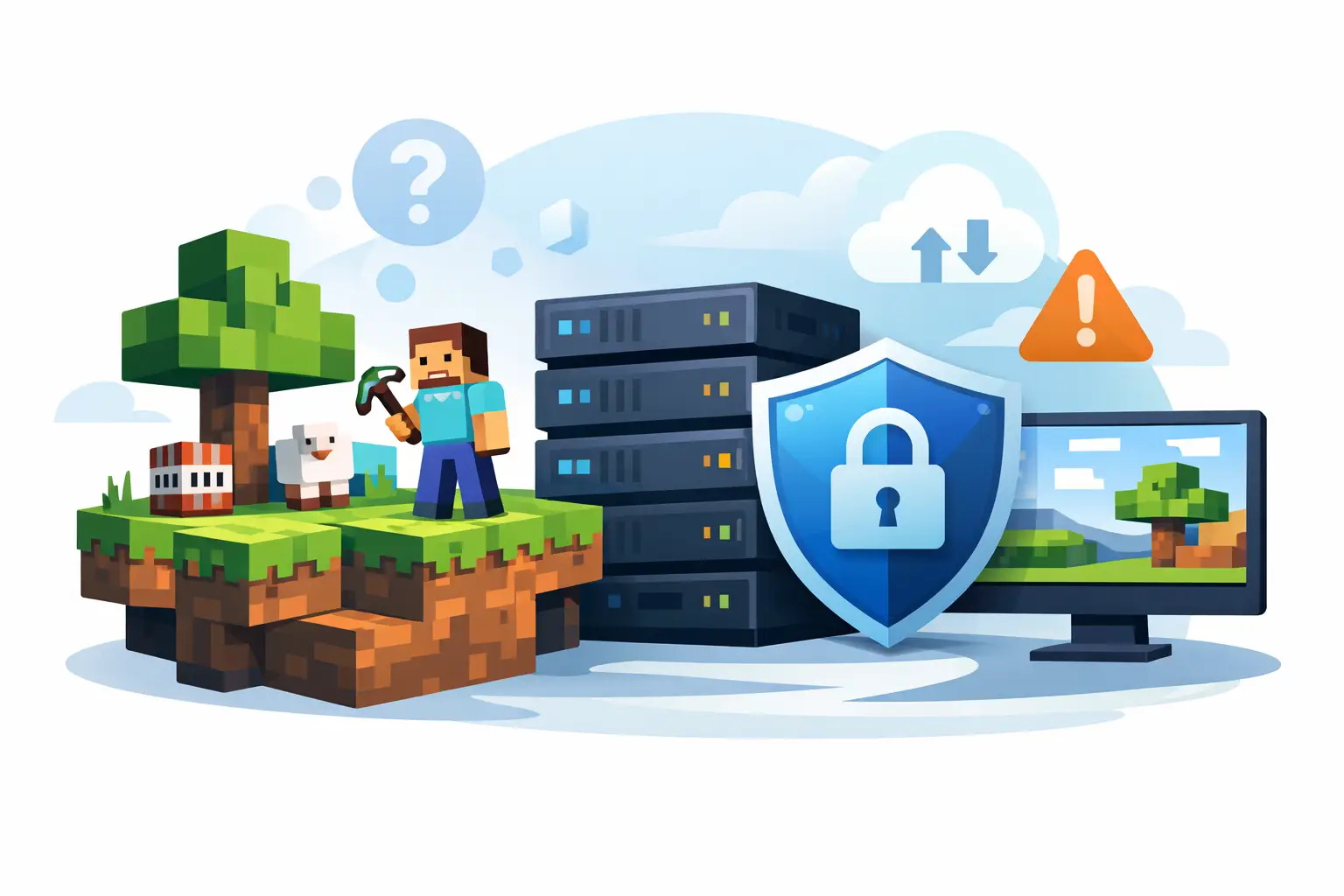 Imagen destacada para¿Es seguro utilizar el alojamiento gratuito de Minecraft?