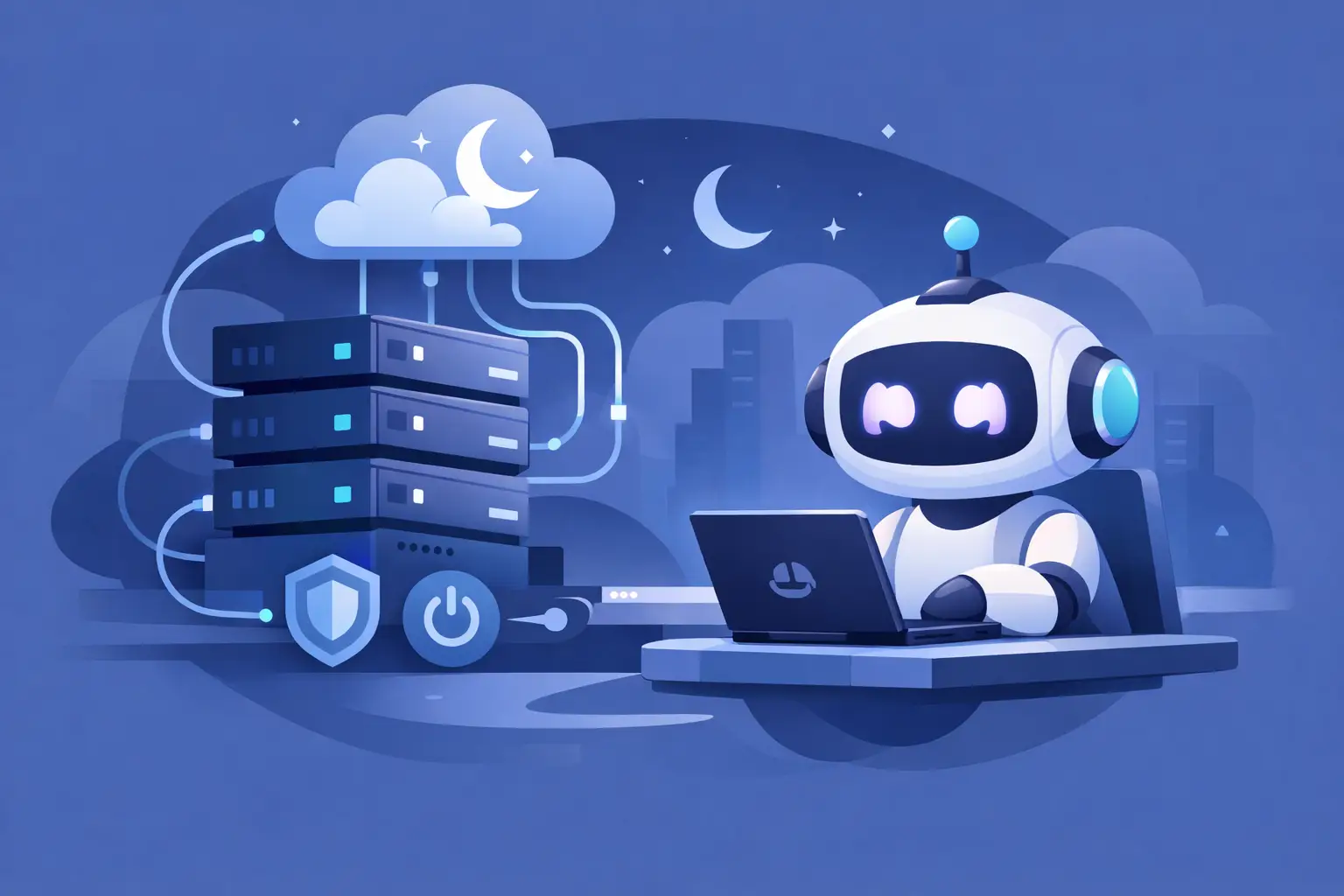 Illustration de couverture pour Comment héberger un robot Discord 24h/24 et 7j/7