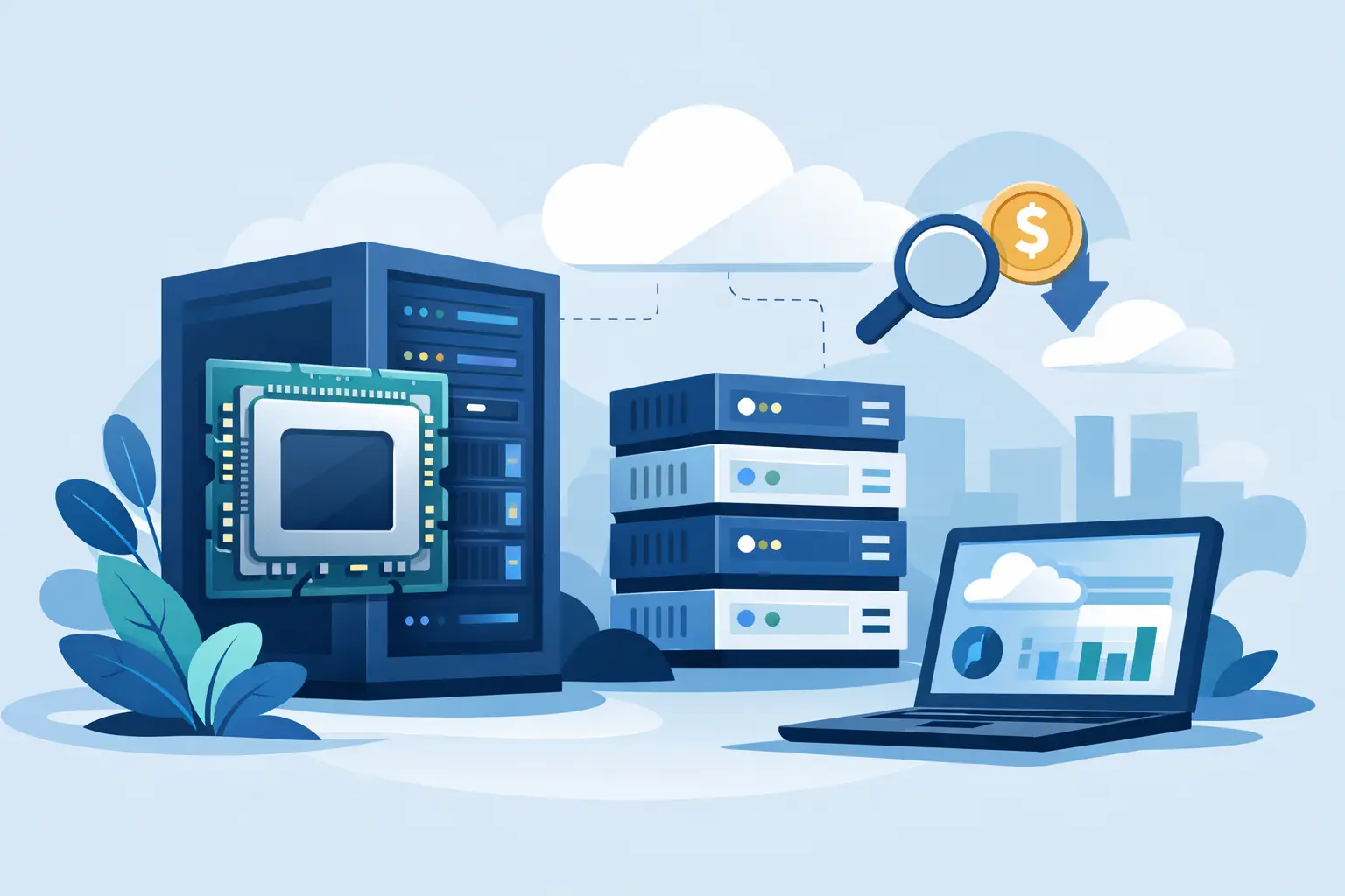 Illustration de couverture pour VPS AMD EPYC bon marché : que rechercher