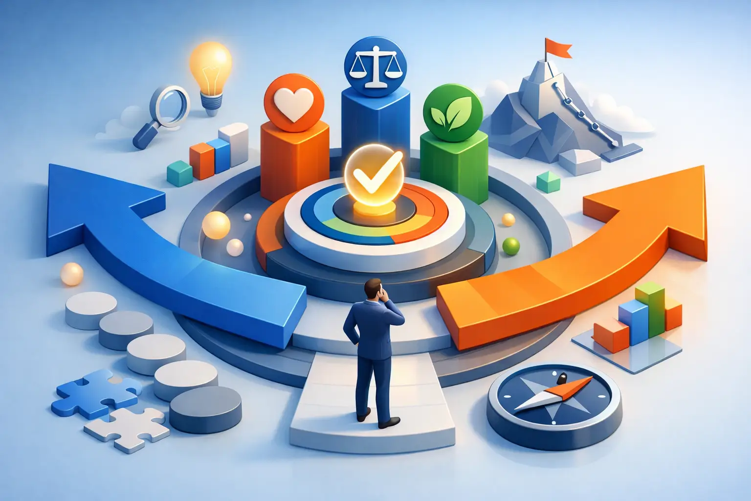Values Based Strategy Framework for Clearer Choices