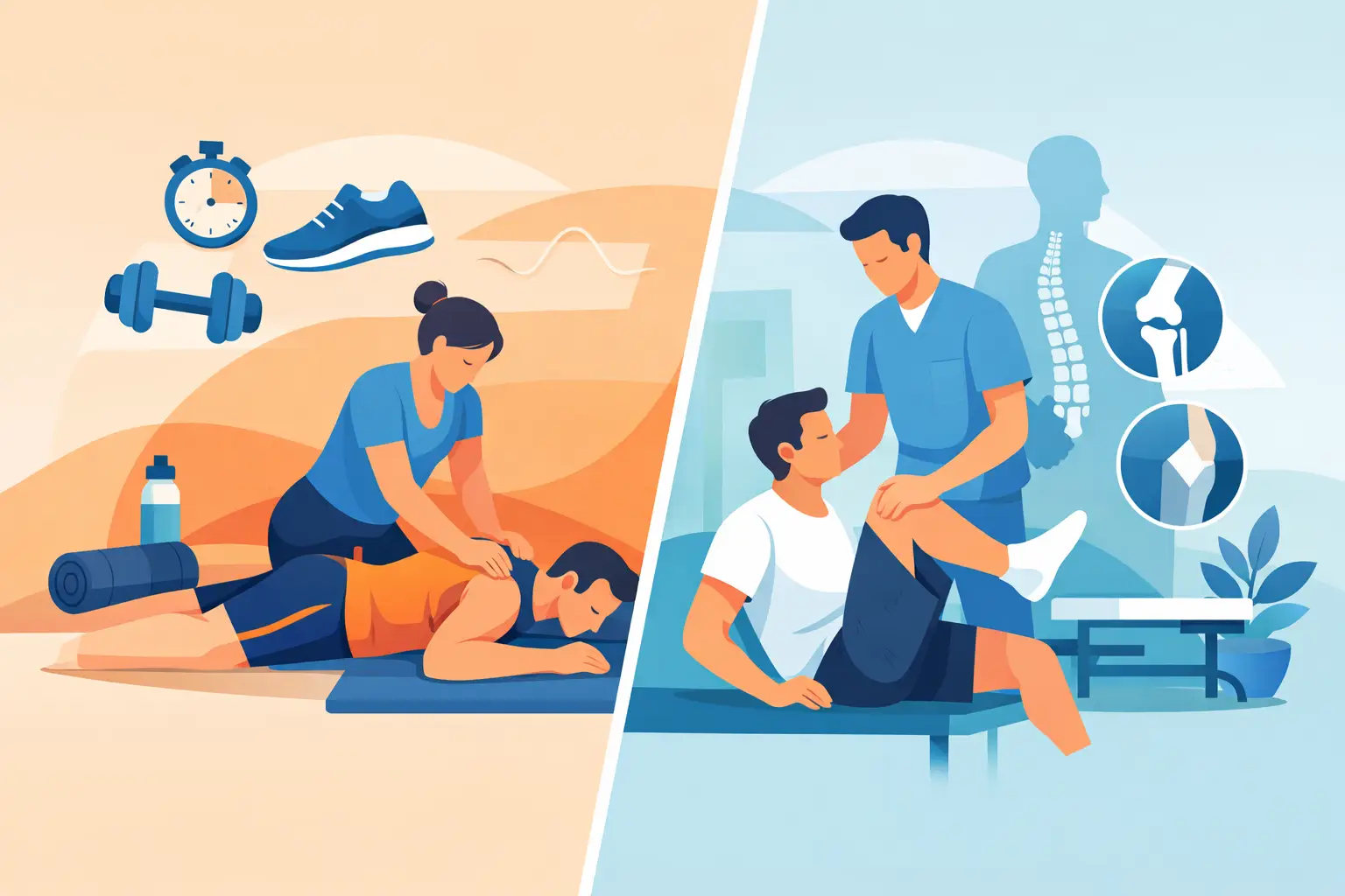 Sports Massage vs Physiotherapy