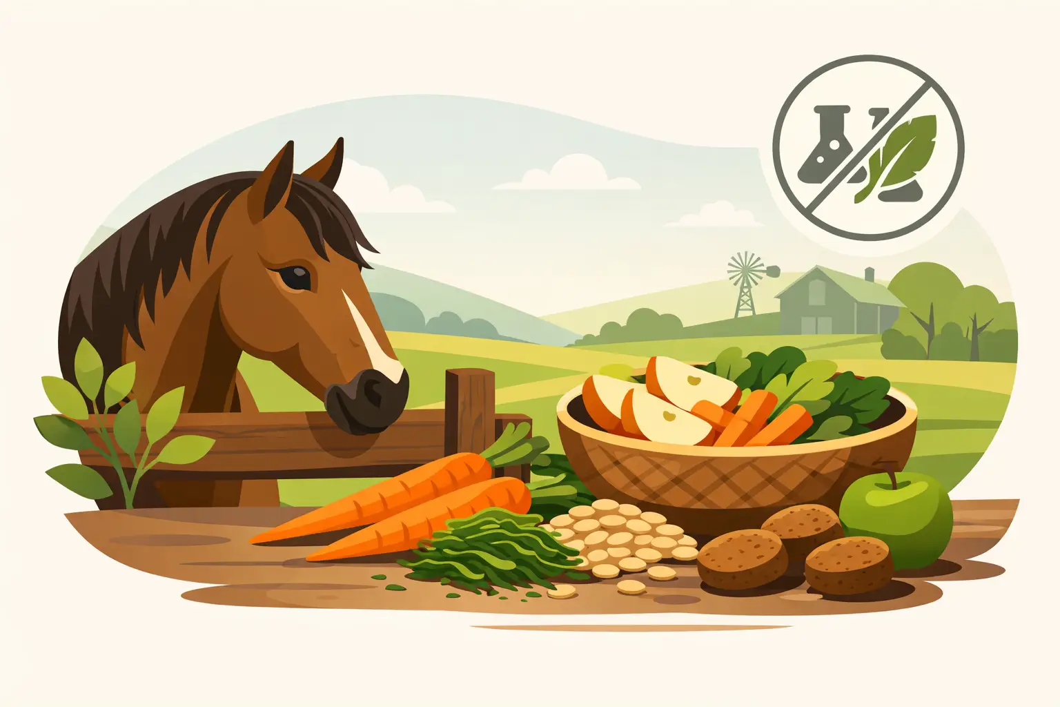Natural Horse Treats Without Additives