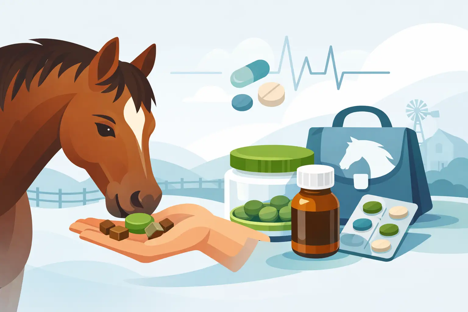 A Guide to Horse Medication Treats
