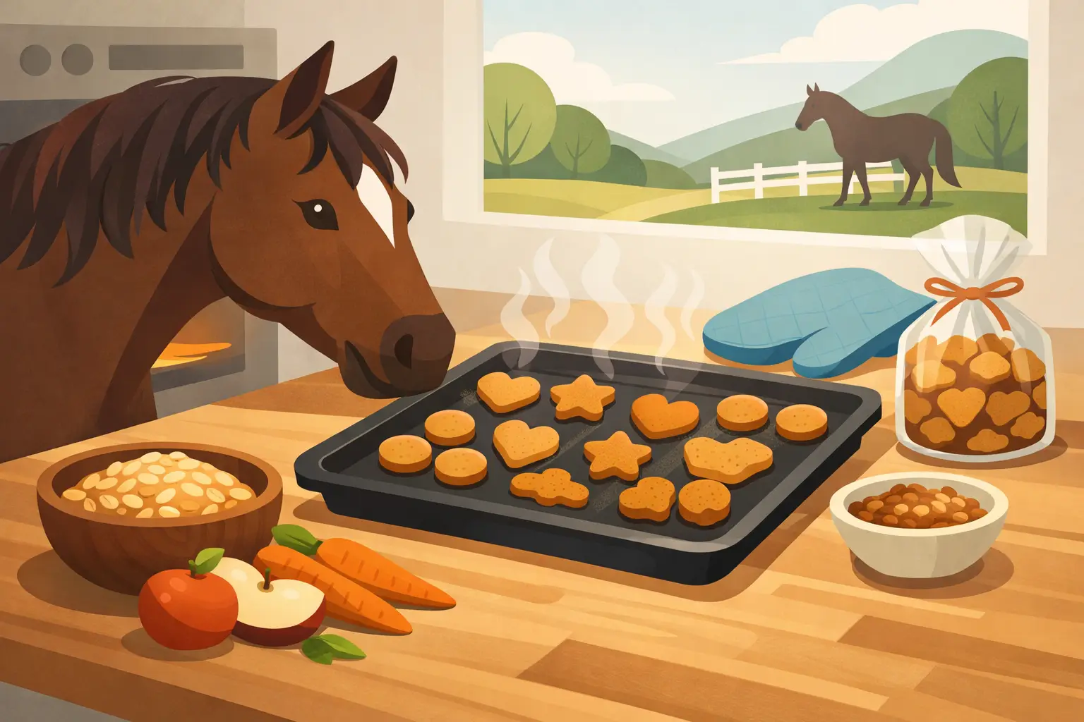 Why Fresh Baked Horse Treats Feel Special