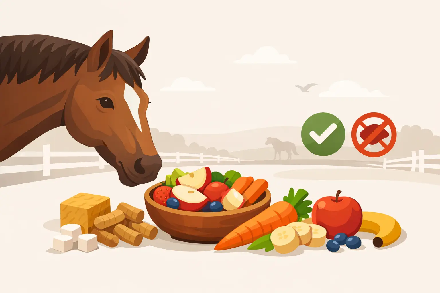 What Treats Can Horses Eat Safely?