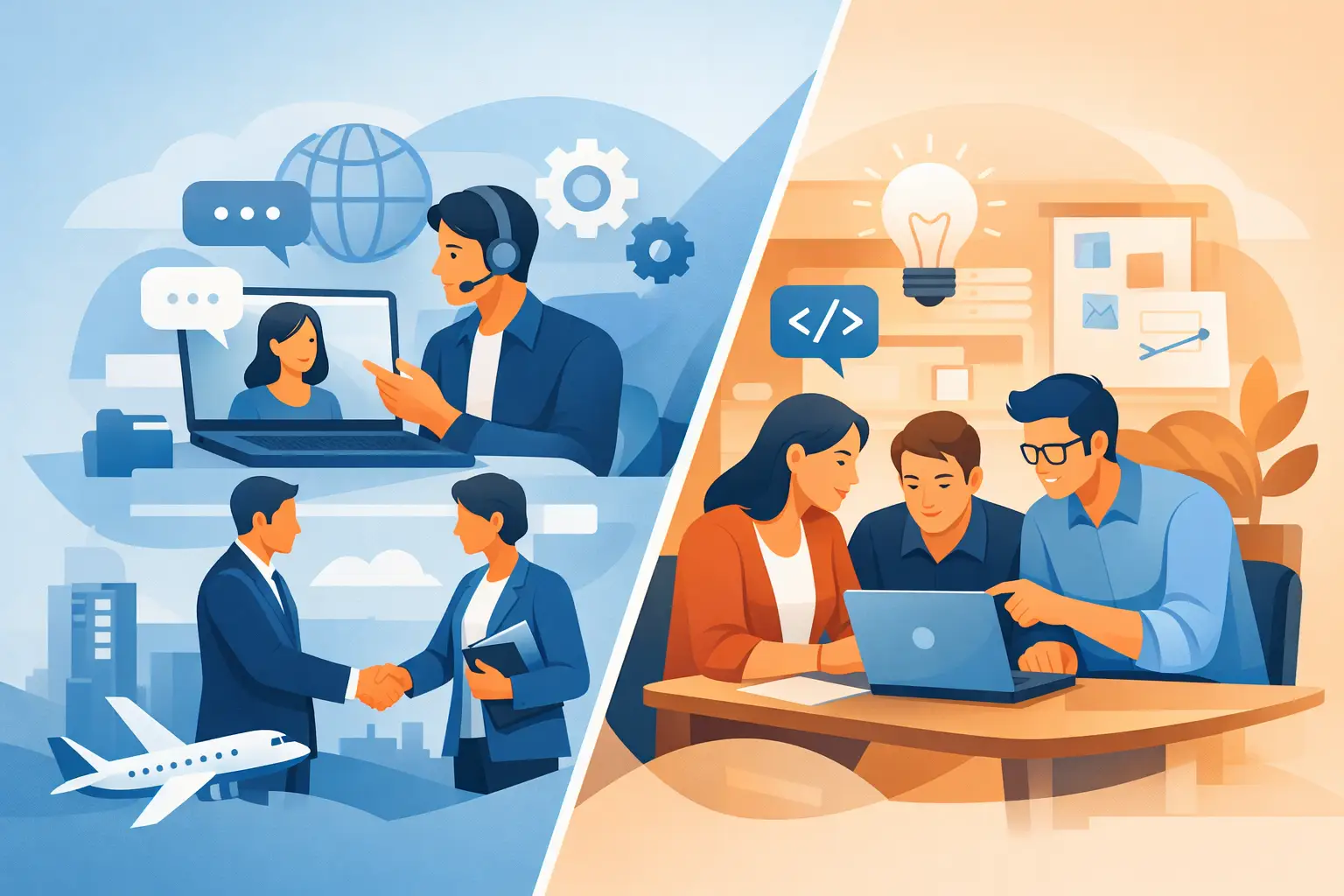 Technical Outsourcing vs In-House Team: What to Choose