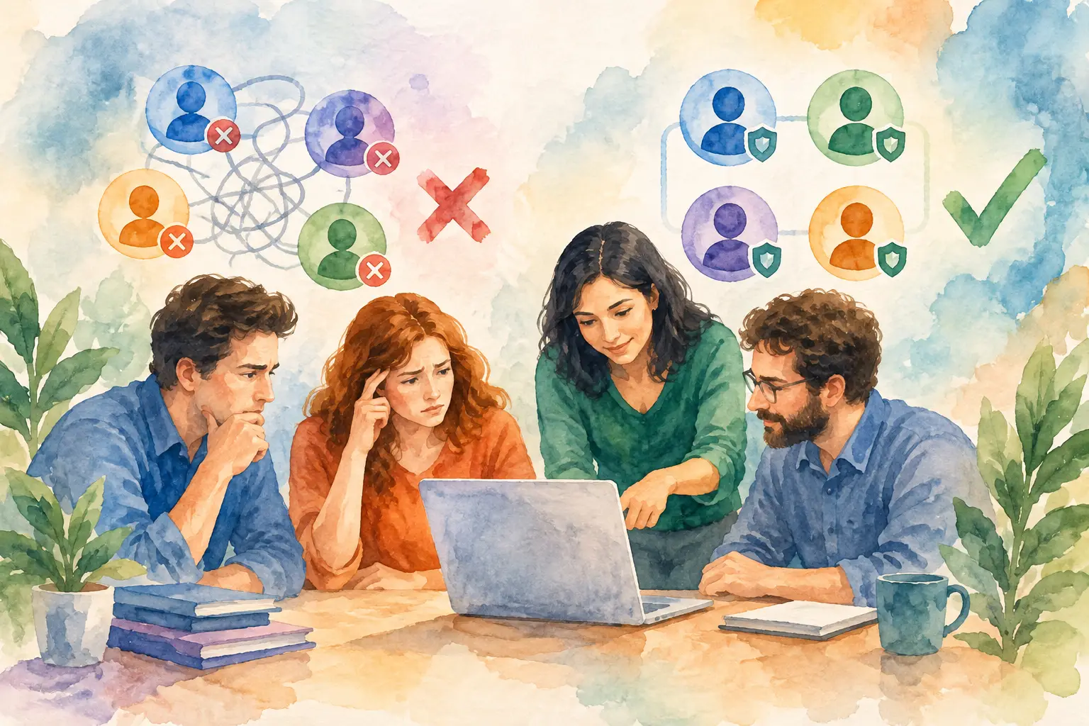 טעויות נפוצות בהגדרת תפקידי משתמשים ואיך מתקנים