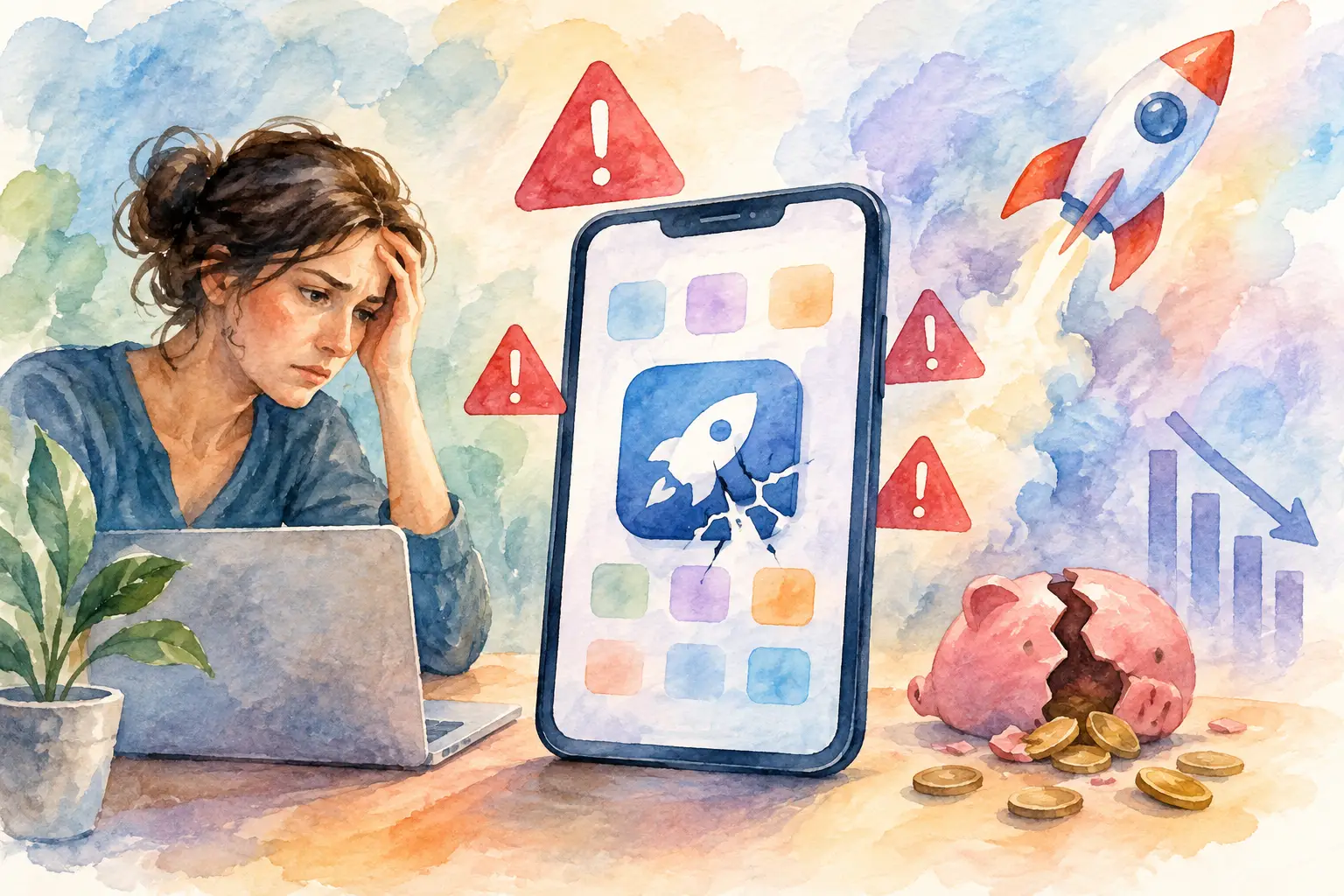 8 טעויות השקת אפליקציה שעולות לעסק ביוקר