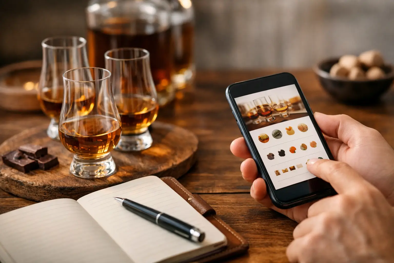 How a Whisky Tasting Notes App Helps