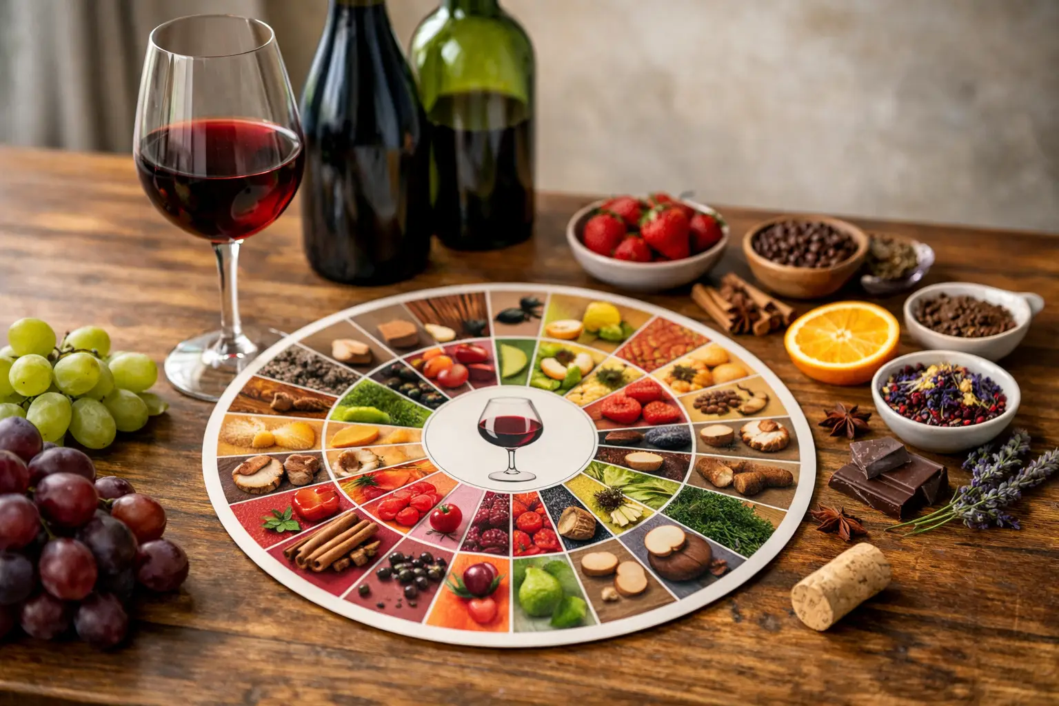 Wine Aroma Wheel for Beginners Explained