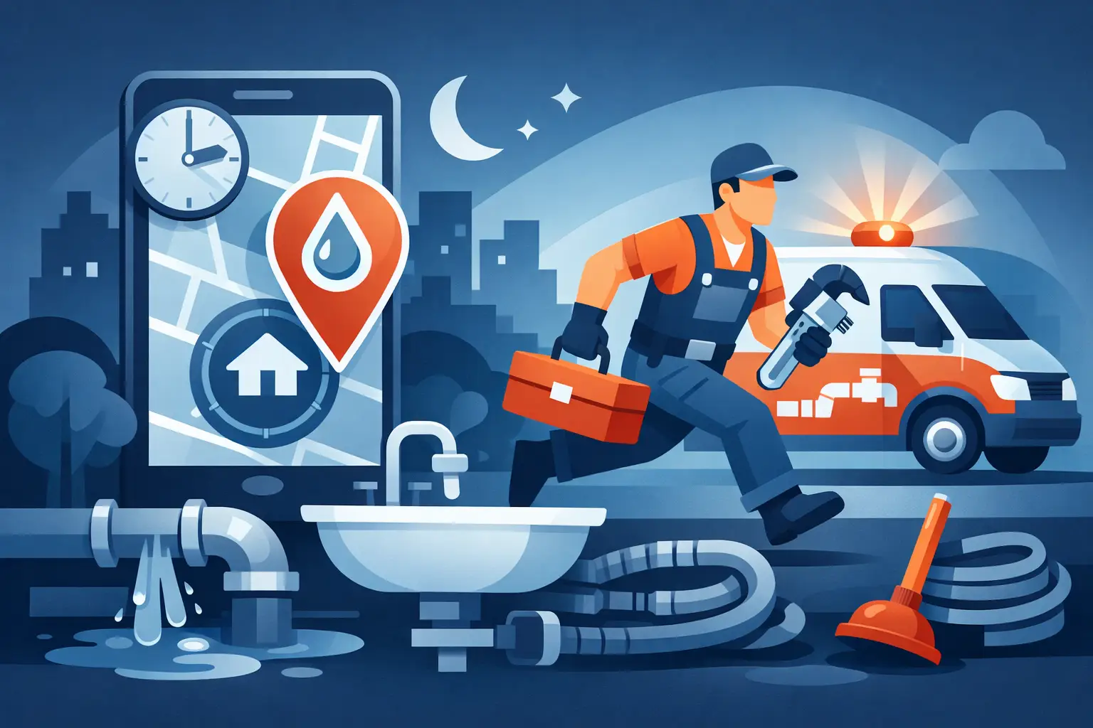 24 Hour Emergency Plumbing Service Near Me
