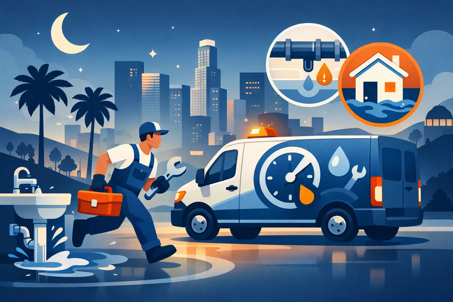 24 7 Emergency Plumbing Services in LA