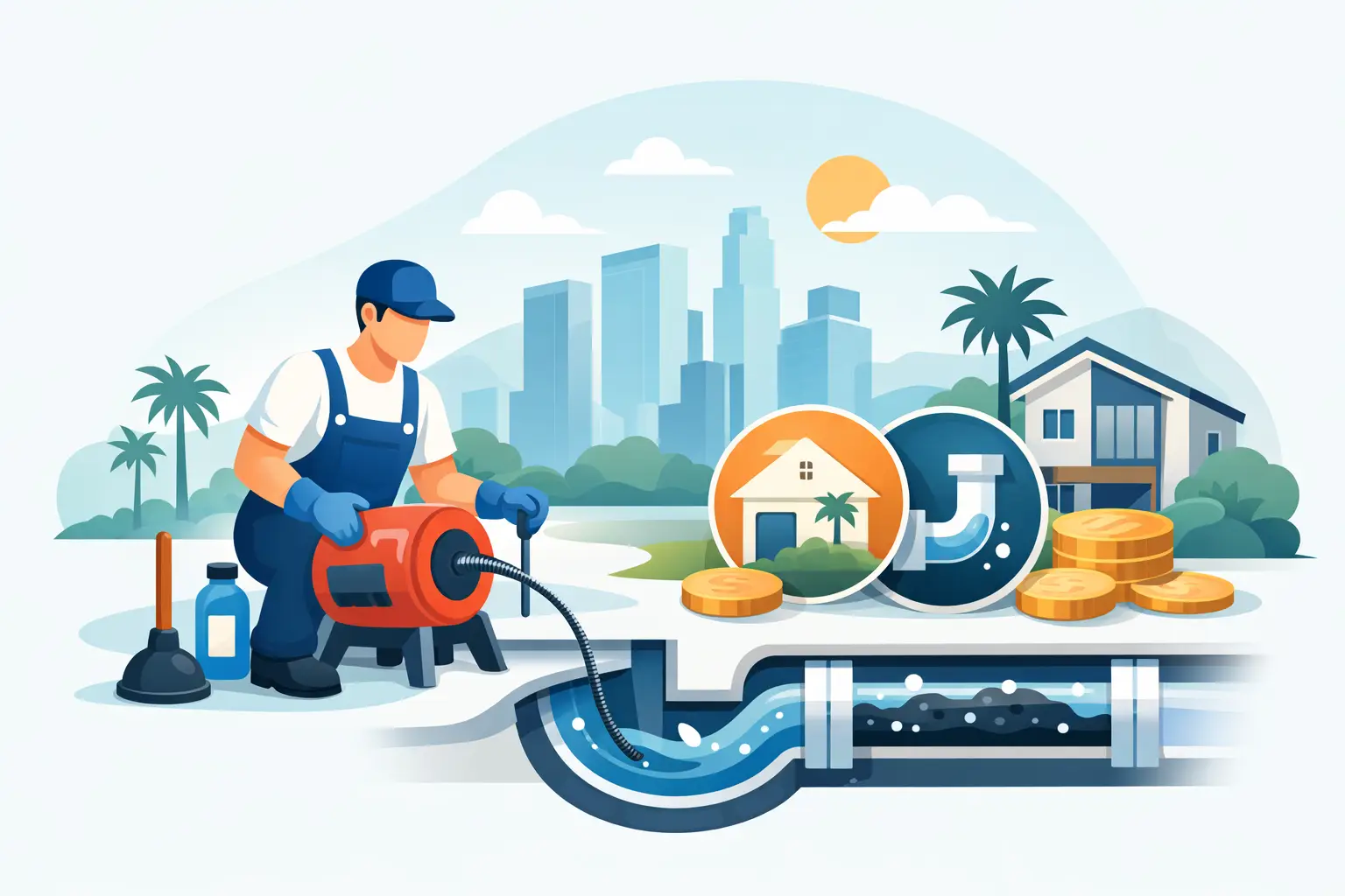 Drain Cleaning Cost Guide for Los Angeles