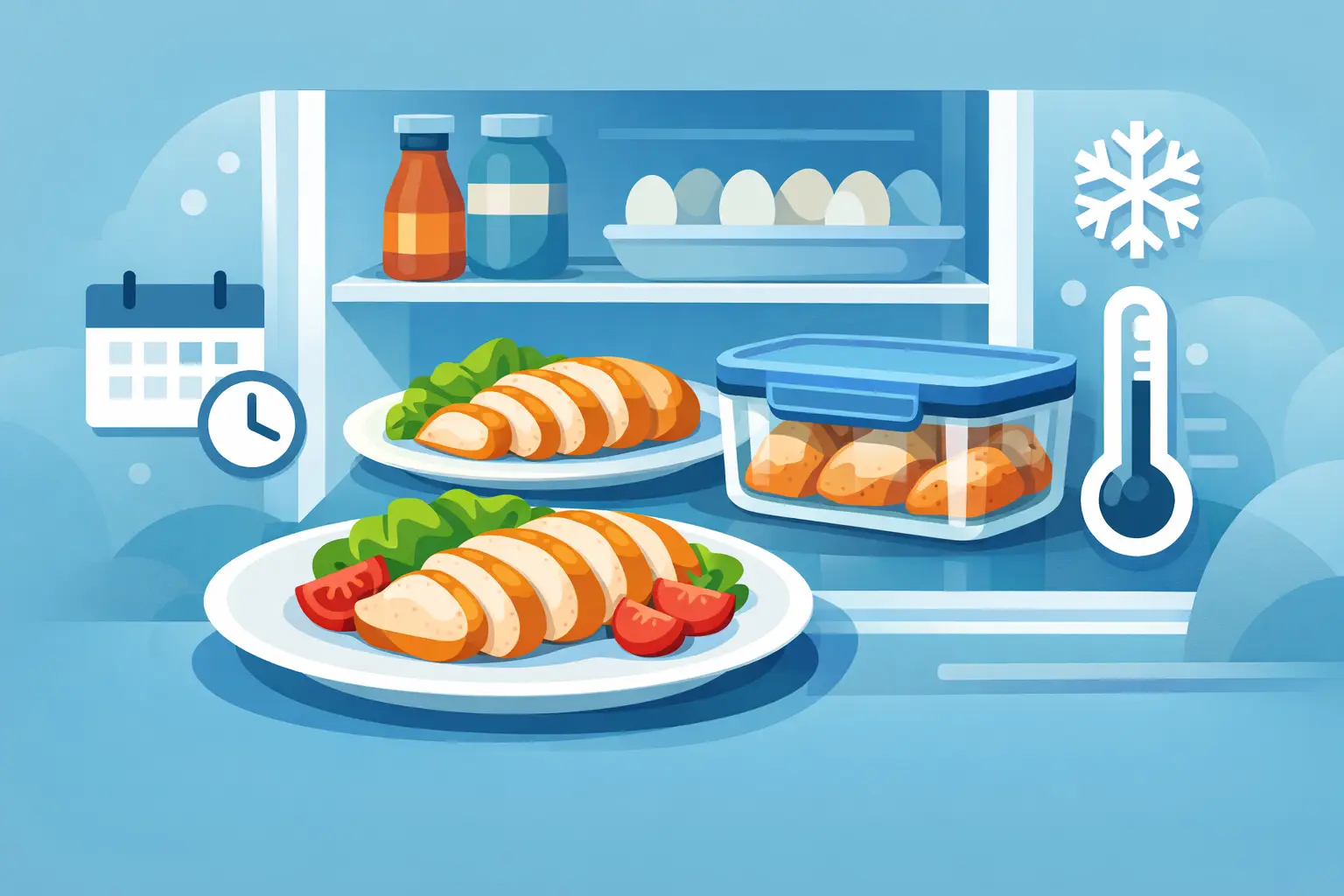 How Long Cooked Chicken Lasts in the Fridge