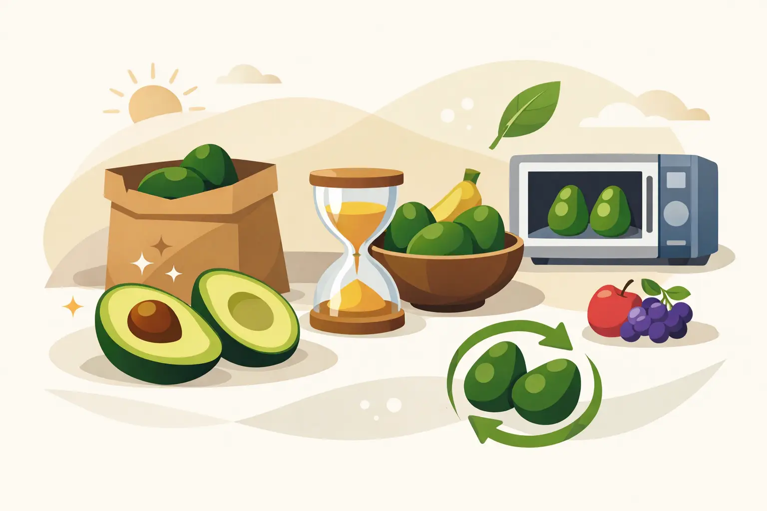 How to Ripen Avocados Faster Without Waste